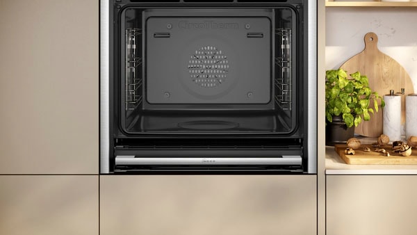 NEFF Einbaubackofen N 90 »B64FT33N0«, mit Teleskopauszug nachrüstbar, EasyClean®, voll versenkbare Ofentür dank Slide & Hide, AirFry-Funktion