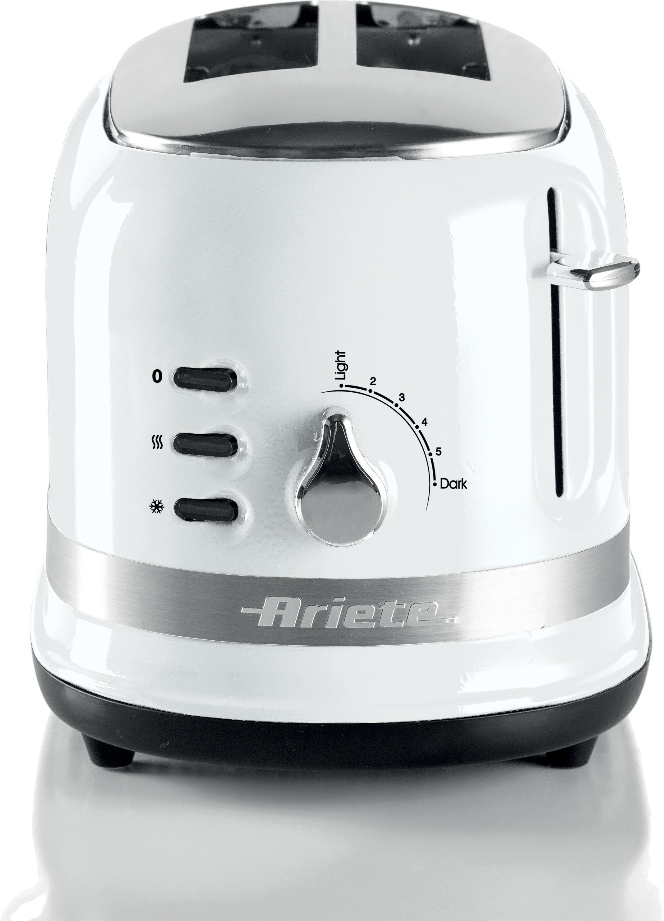 Ariete Toaster »149WH moderna weiß«, 2 kurze Schlitze, 815 W