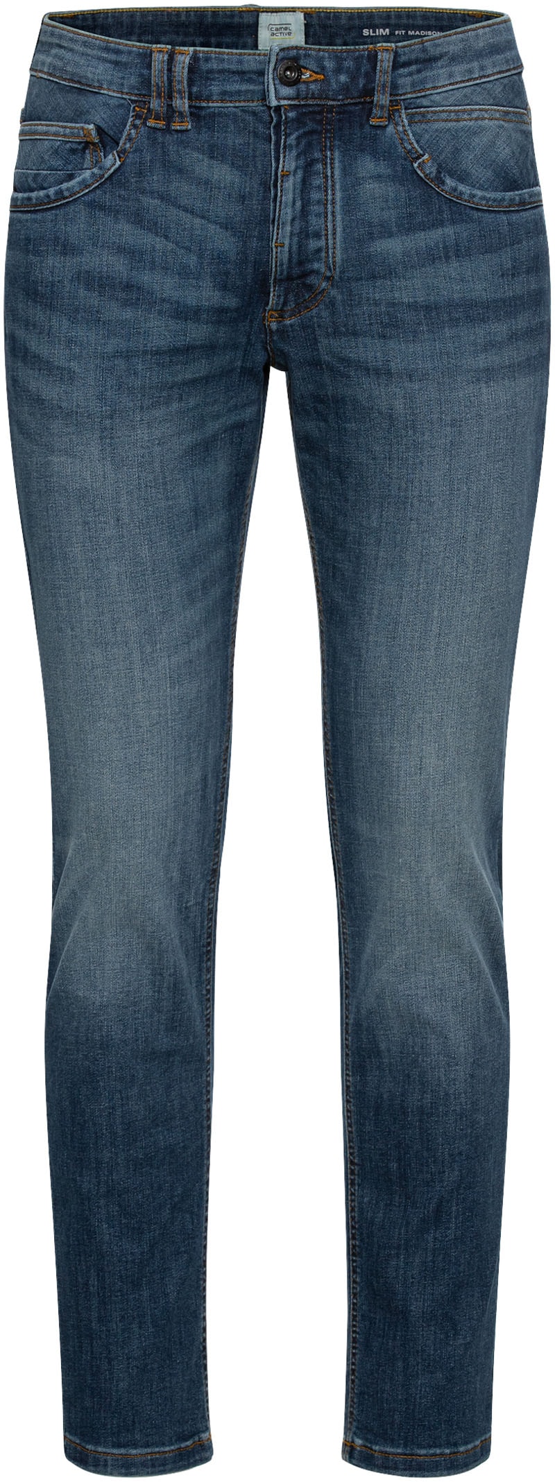 camel active 5-Pocket-Jeans »MADISON«, leichter Used-Look