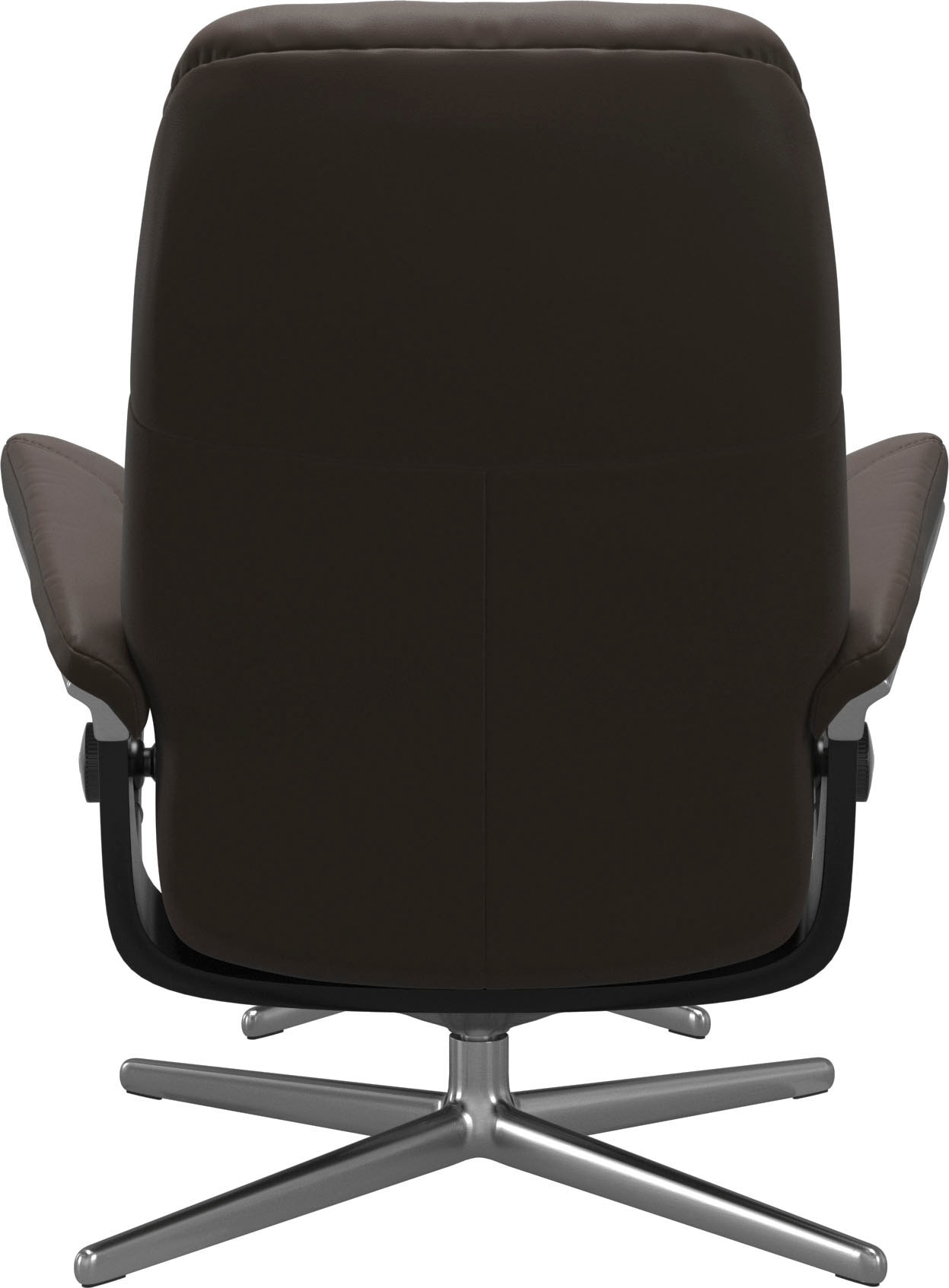 Stressless® Fußhocker »Consul«, mit Cross Base, Größe S, M & L, Holzakzent Schwarz