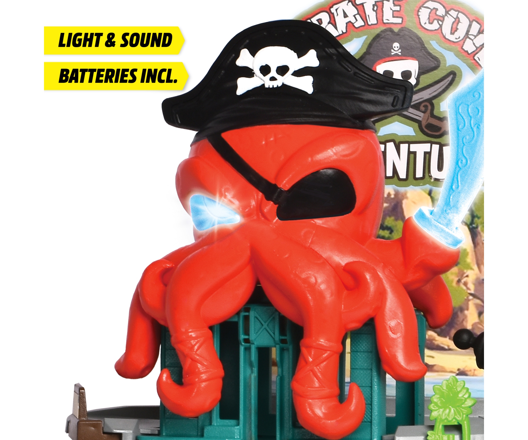 Dickie Toys Spiel-Parkgarage »Pirates of the Sea« mit Licht und Sound