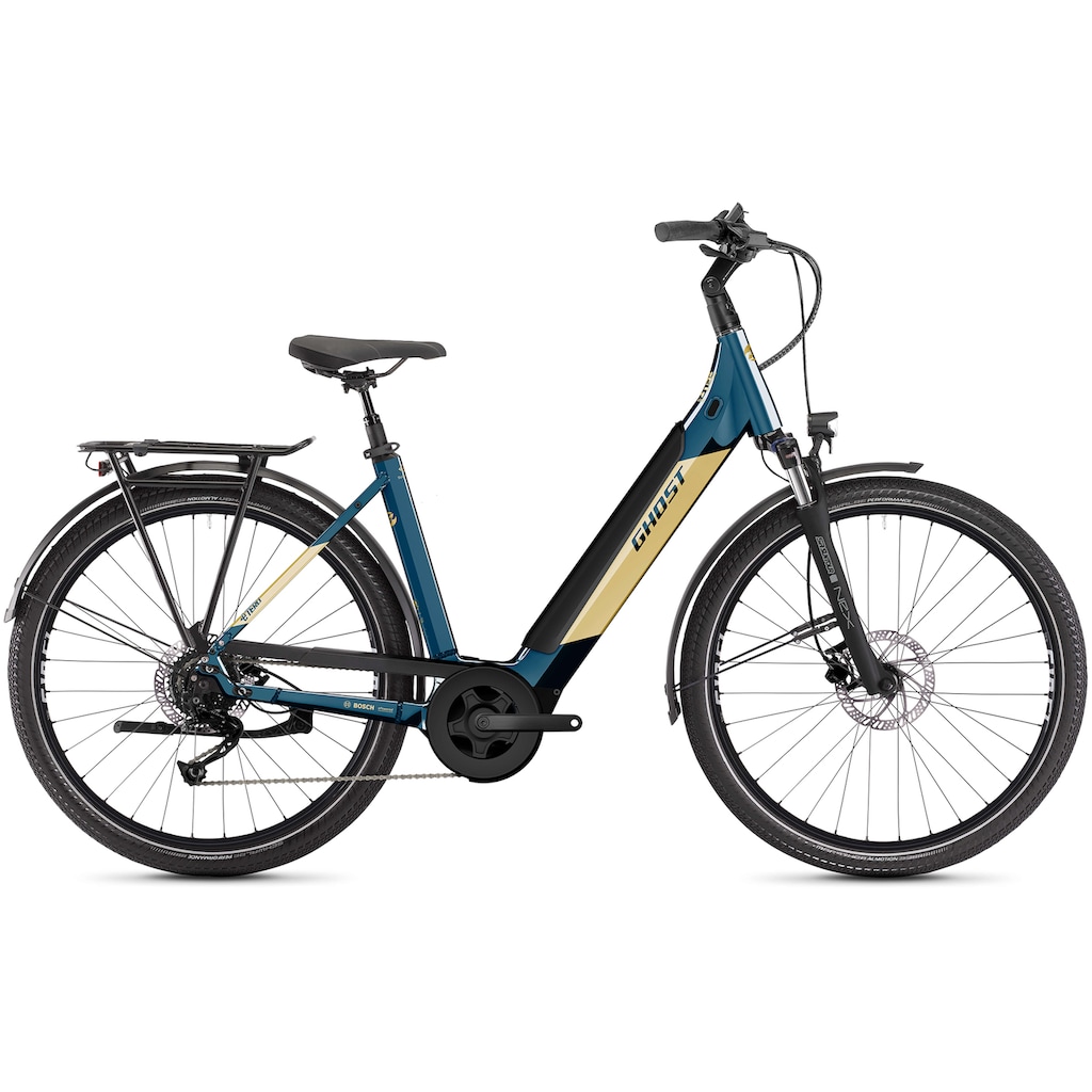 Ghost E-Bike »E-Teru B Essential Low EQ«, 9 Gang, Shimano, Alivio RD-M3100, Mittelmotor 250 W