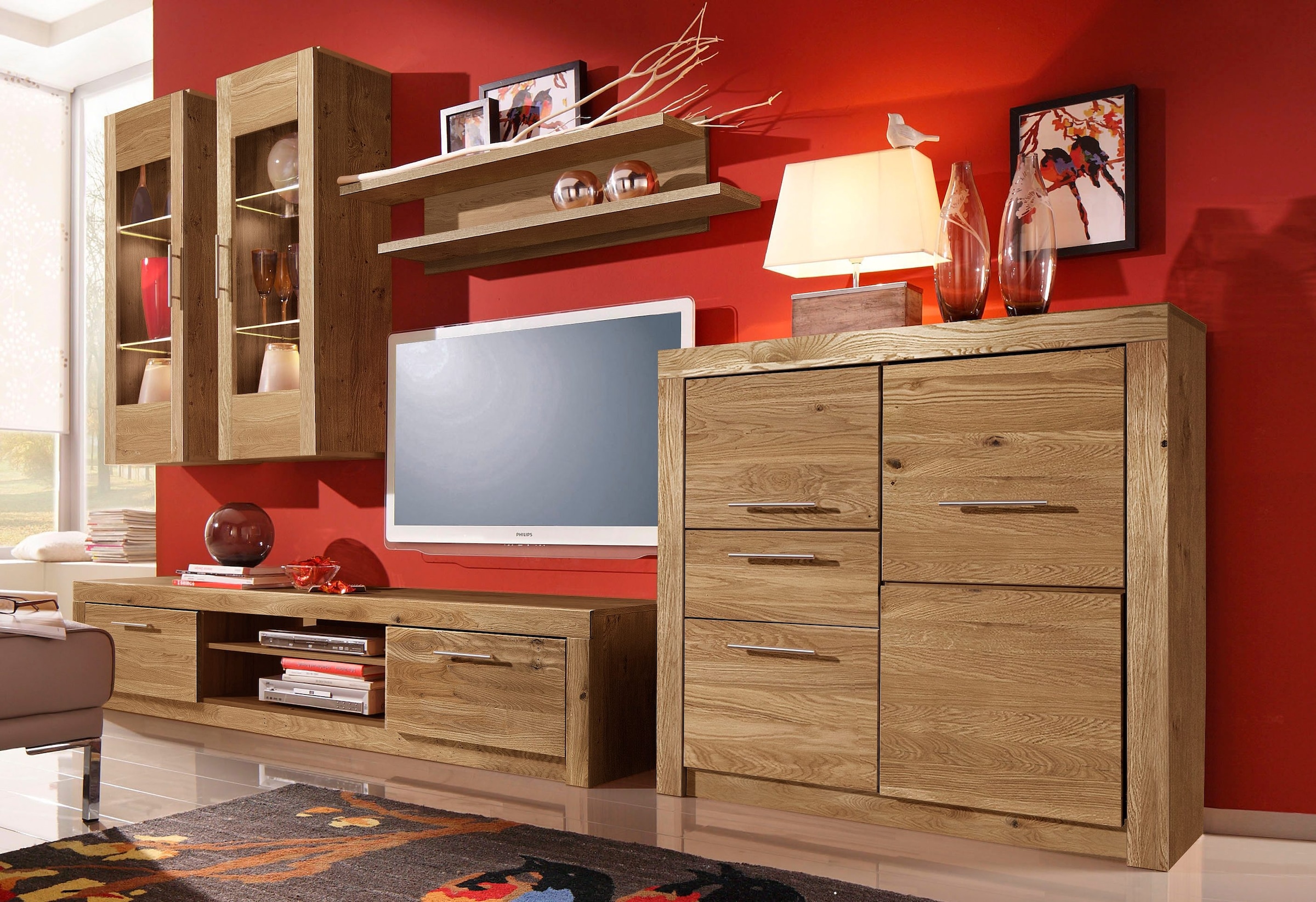 VOGL Möbelfabrik Wohnwand »Toronto« 5 Stk. tlg. günstig online kaufen