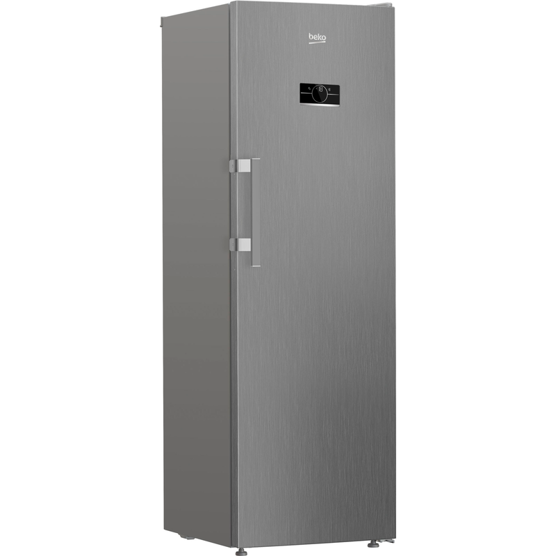 BEKO Gefrierschrank »B7RFNE315XP 7283640894« 186, 5 cm hoch 59, 7 cm breit edelstahl Multifunktionsdisplay