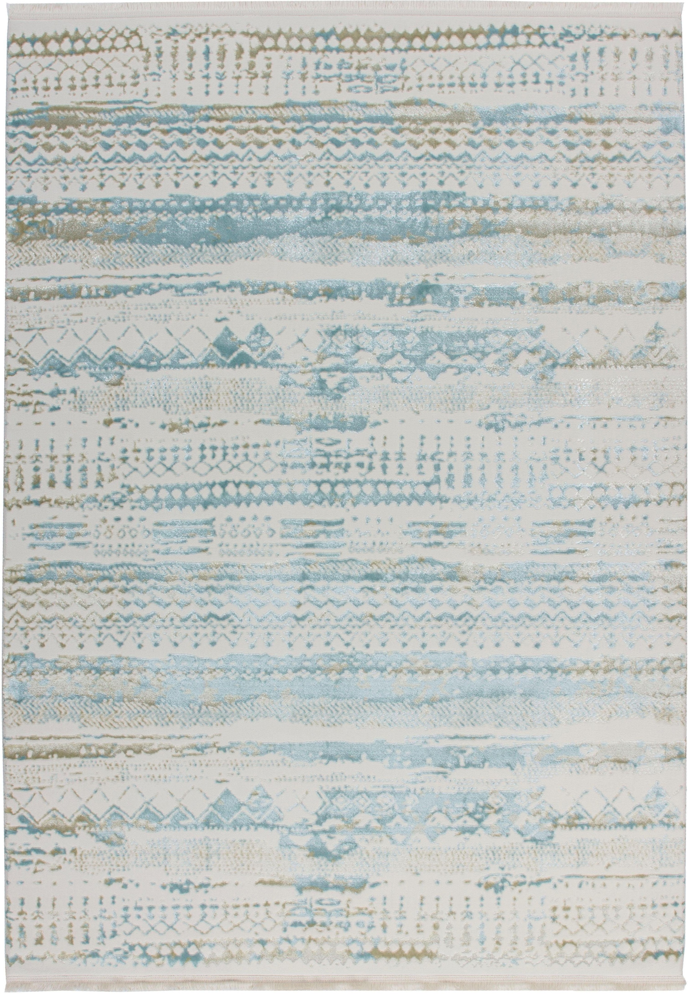 calo-deluxe Teppich »Texsa 355«, rechteckig, 15 mm Höhe, Vintage Design, Wo günstig online kaufen
