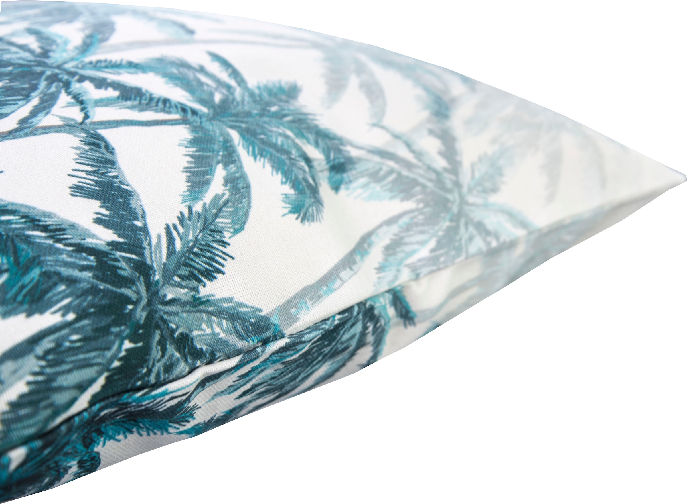 TOM TAILOR HOME Dekokissen »Blurred Palm Forest«, mit Palmenmotiven, Kissenhülle ohne Füllung, 1 Stück