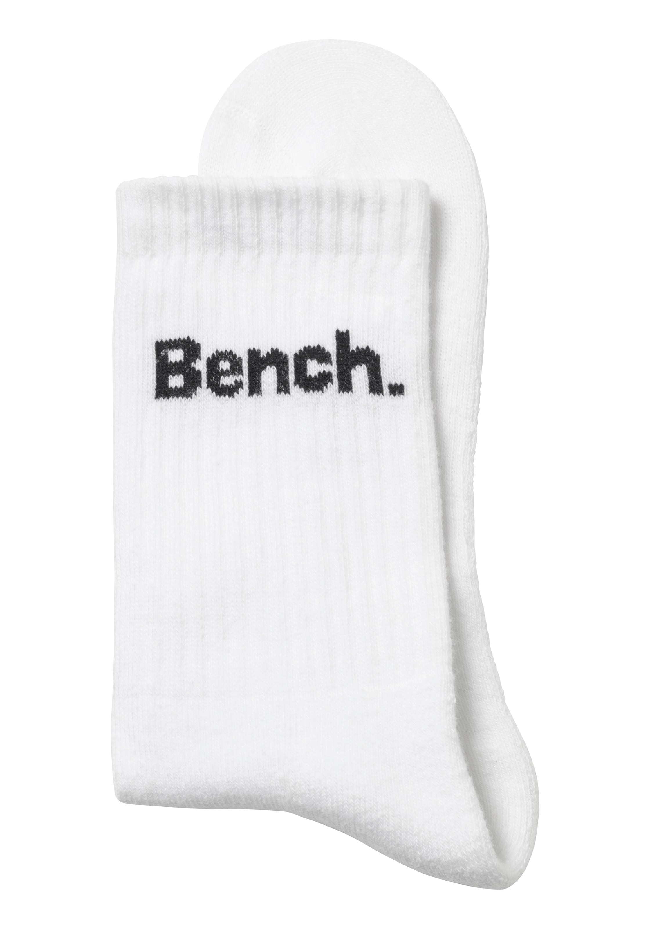 Bench. Tennissocken, (Set, 12 Paar), mit Fuß Polsterung