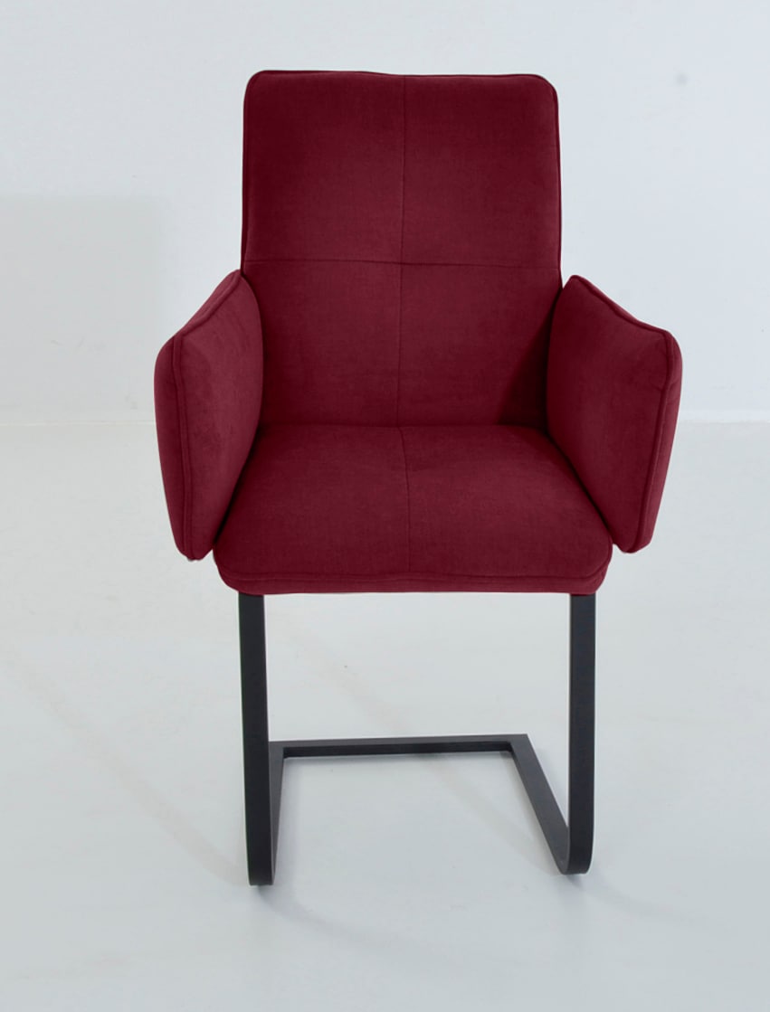 K+W Komfort & Wohnen Freischwinger »6502« () Freischwinger mit Armlehnen, F günstig online kaufen