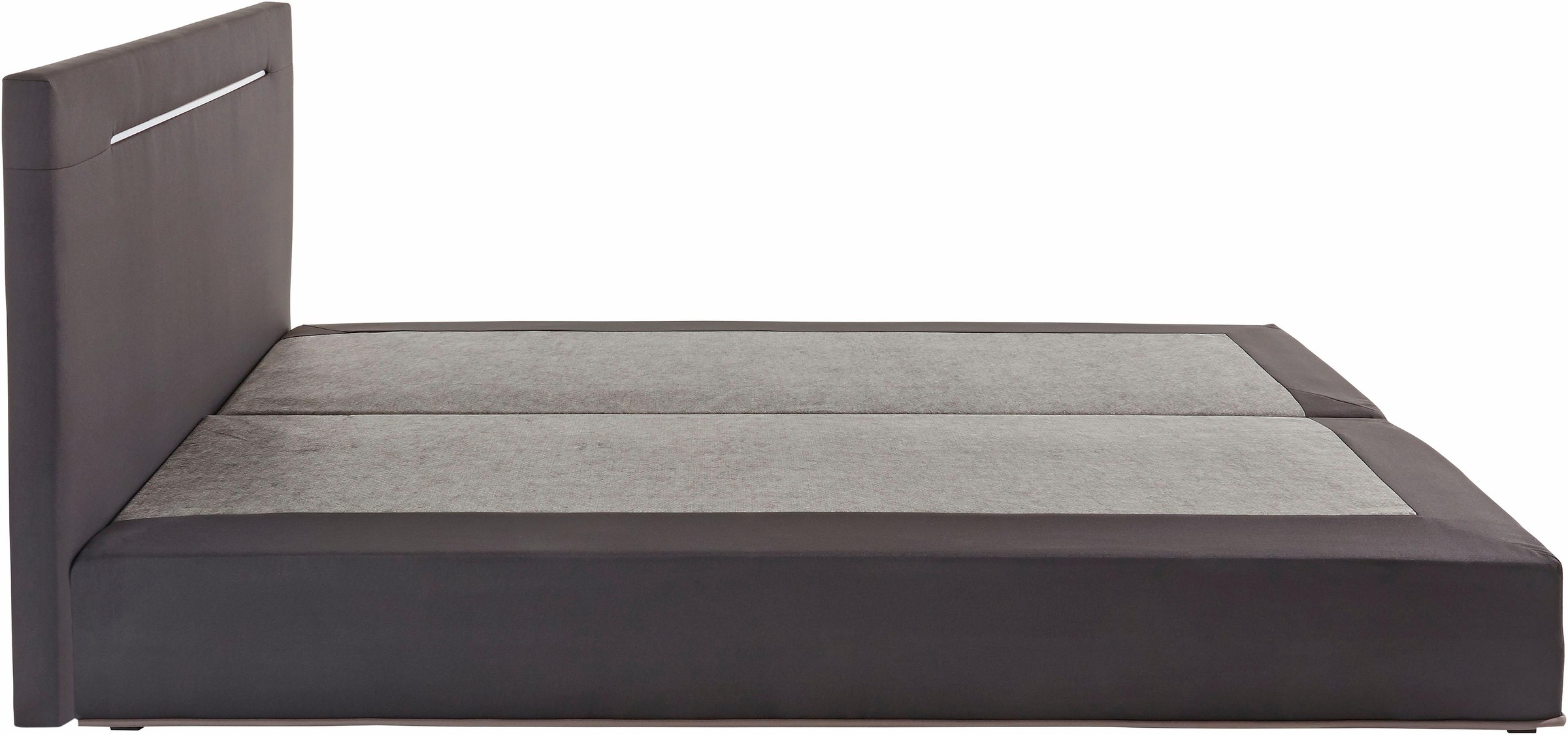 4. Bild von COLLECTION AB Boxspringbett, inkl. LED-Beleuchtung mit Farbwechsel und Topper
