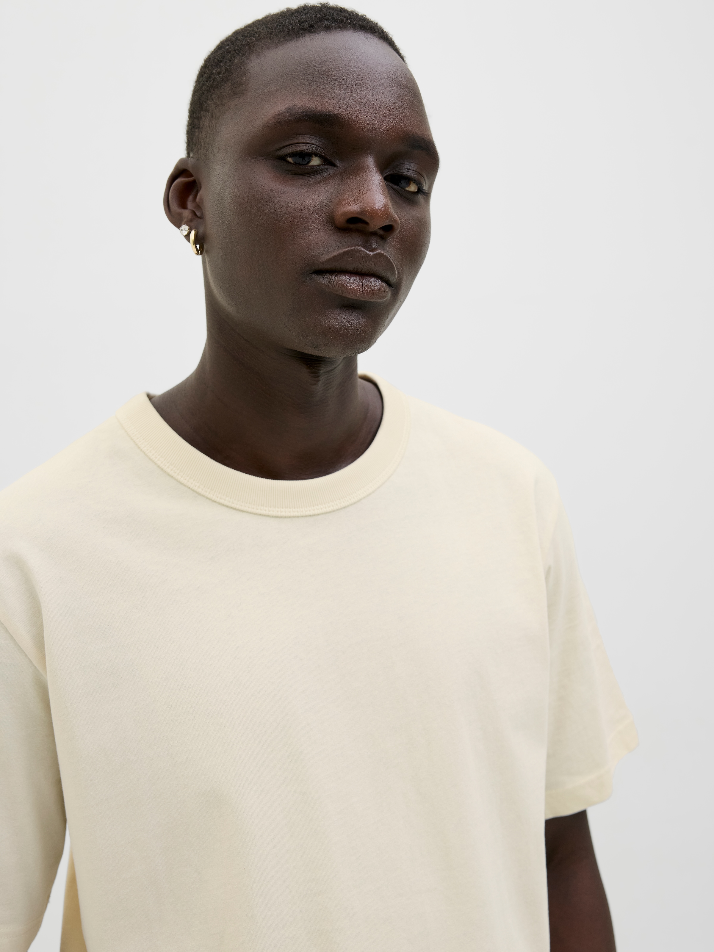 Jack & Jones Rundhalsshirt »JJEDOVER TEE SS CREW NECK«