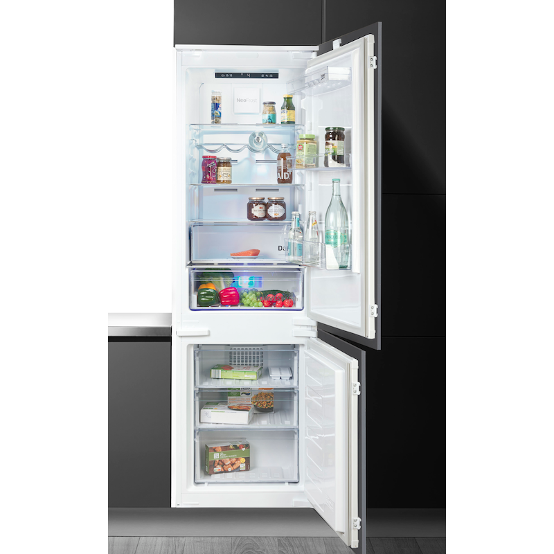 BEKO Einbaukühlgefrierkombination »BCNA275E5SN 7523020044« 177, 5 cm hoch 54 cm breit HarvestFresh für die ideale Lagerung frischer Lebensmittel