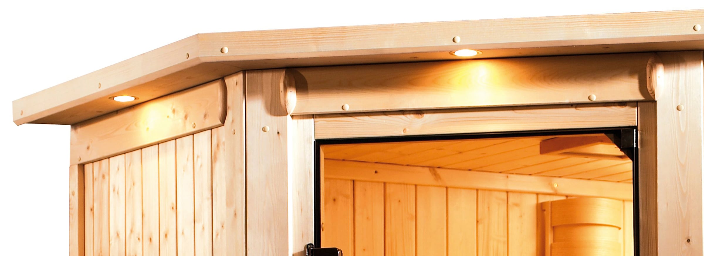 Karibu Sauna »Bedine« Set,  ohne Ofen