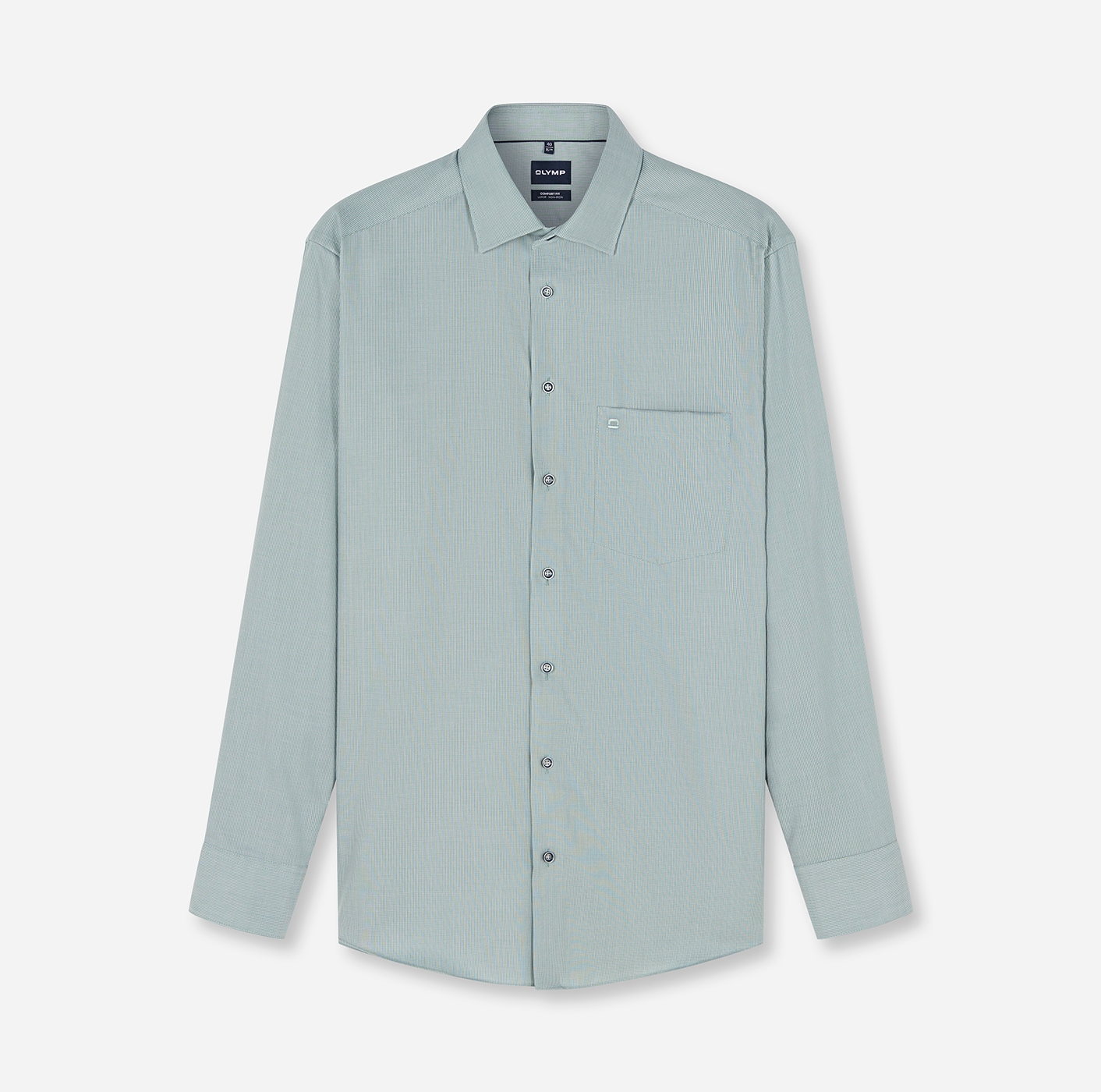 OLYMP Langarmhemd »Luxor« Businesshemd, New-Kentkragen, Comfort Fit