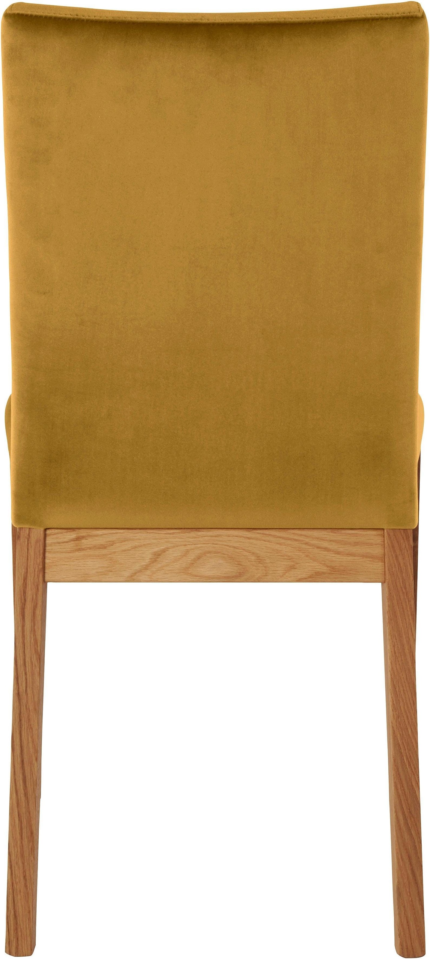 Home affaire Stuhl »Dendres«, (Set), 2 St., Luxus-Microfaser