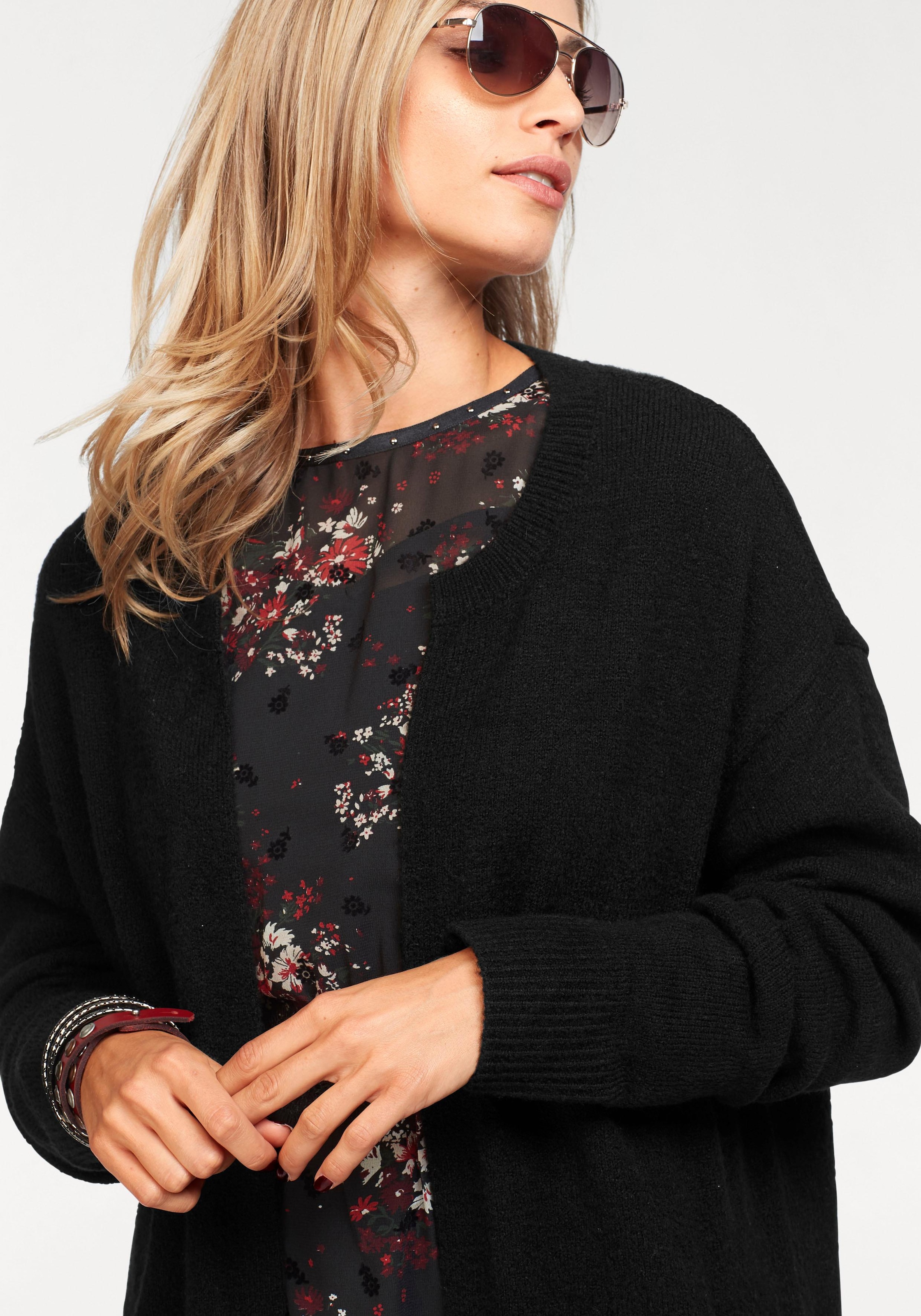 Aniston CASUAL Strickjacke, im jetzt bestellen Look Oversize