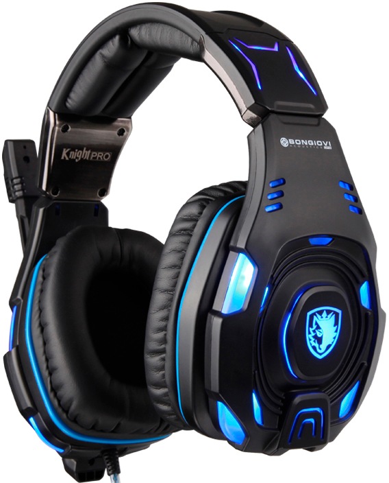 Sades Gaming-Headset »Knight Pro SA-907Pro«, RGB-Beleuchtung Noise-Reduction, bestellen online
