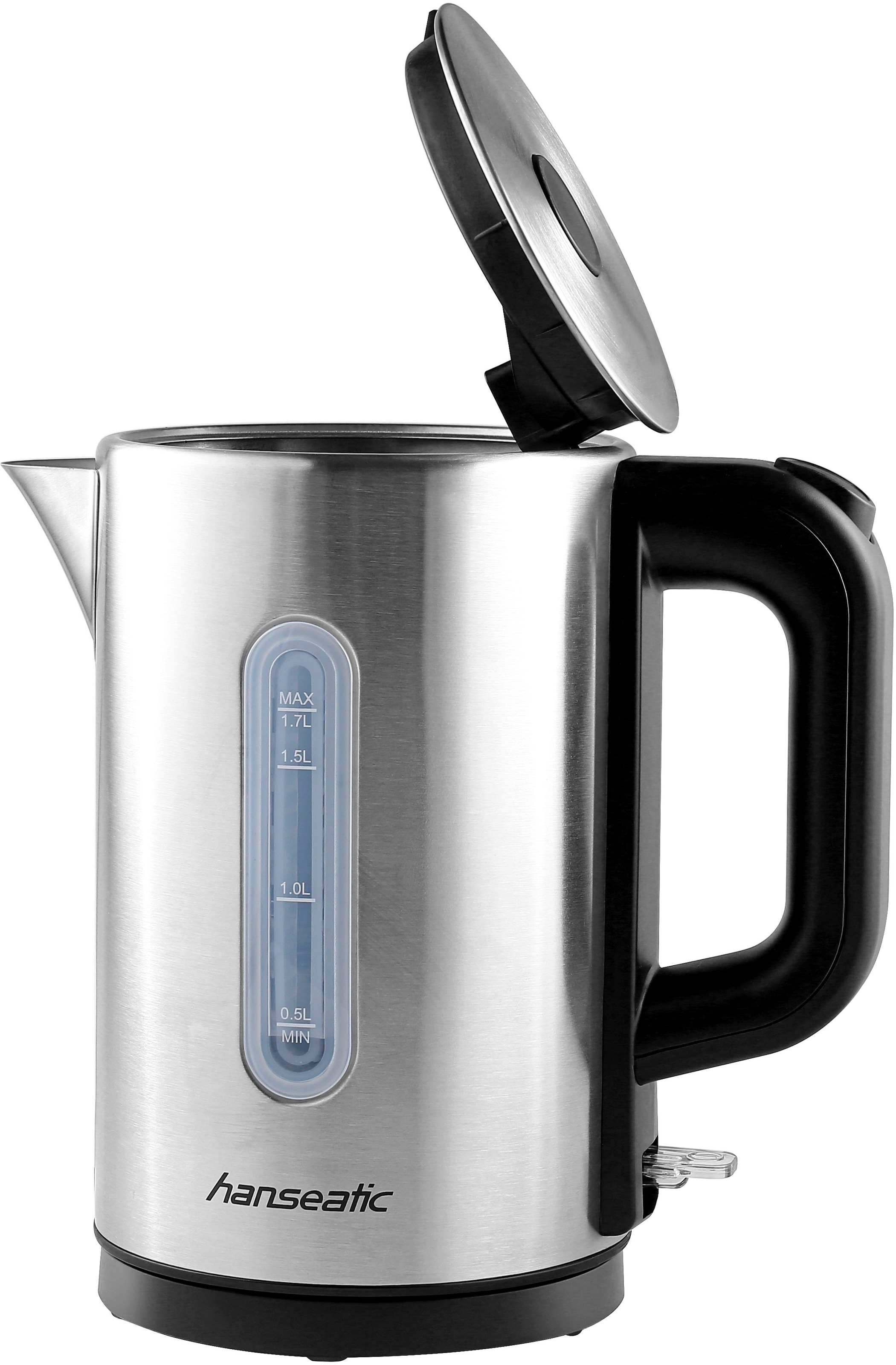 Hanseatic Wasserkocher »HWK1752200SD«, 1,75 l, 2200 W
