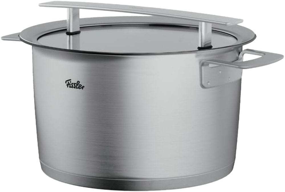 Fissler Topf-Set »Phi Collection«, Edelstahl 18/10, (Set, 5 tlg., Kochtopf 16/20/24cm; Bratentopf 20cm; Stielkasserolle 16cm ohne Deckel), cookstar Allherdboden; Edelstahl 18/10; Made in Germany