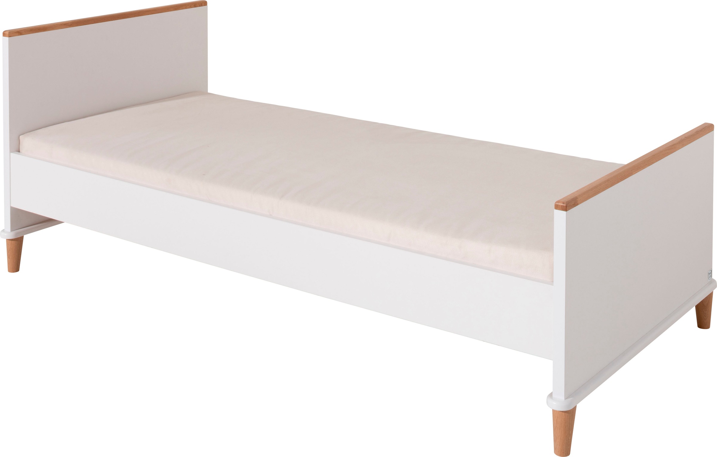 PAIDI Einzelbett »LOTTE & FYNN Steiff by PAIDI, 90x200cm Jugendliege« Weiß günstig online kaufen