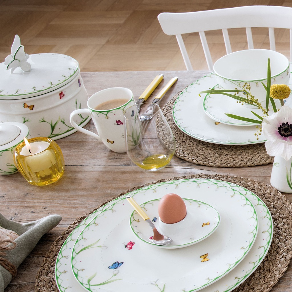 Villeroy & Boch Becher »Becher mit Henkel Colourful Spring 340 ml 6er Set b günstig online kaufen