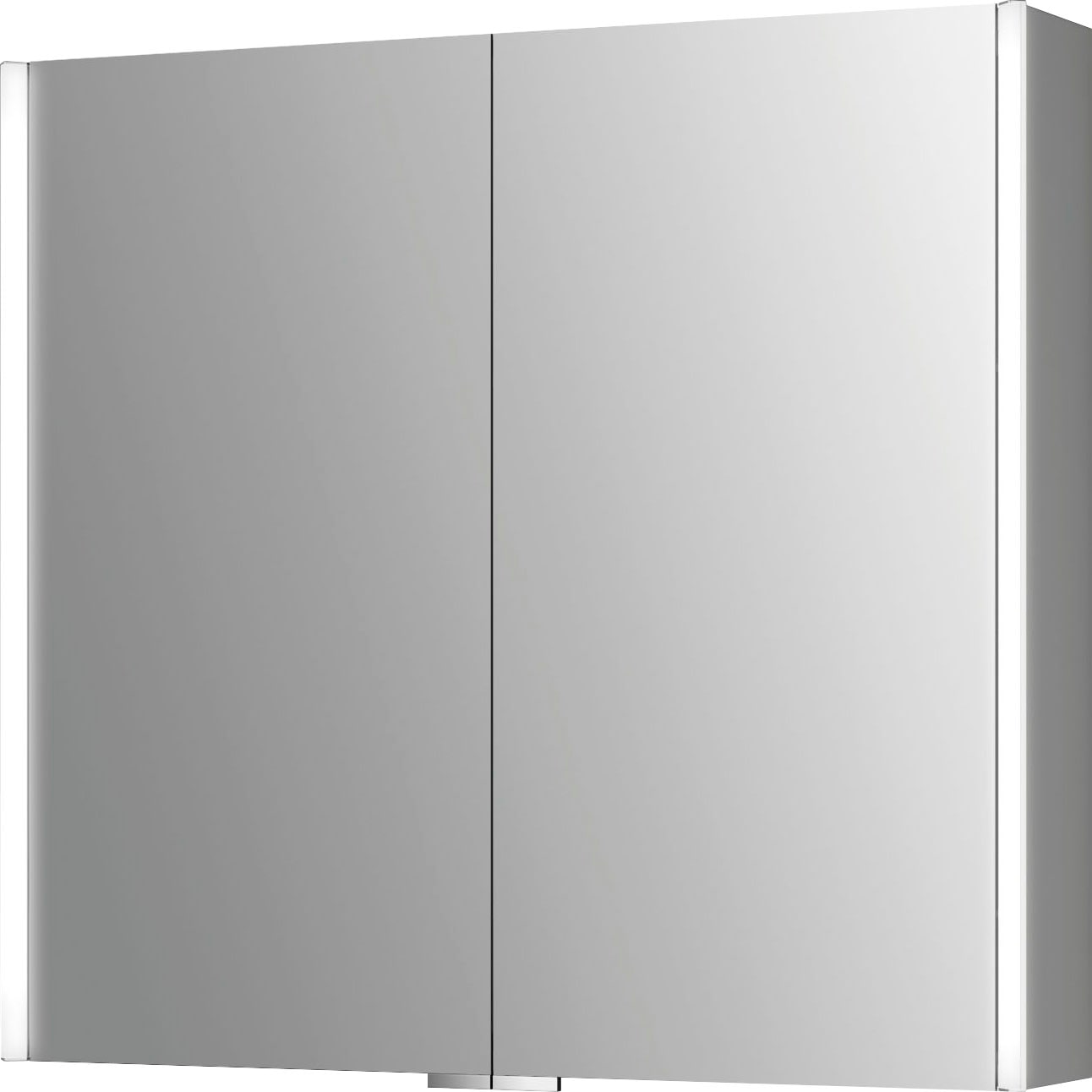 jokey Spiegelschrank »StyleAlu«, Aluminium, 80cm breit