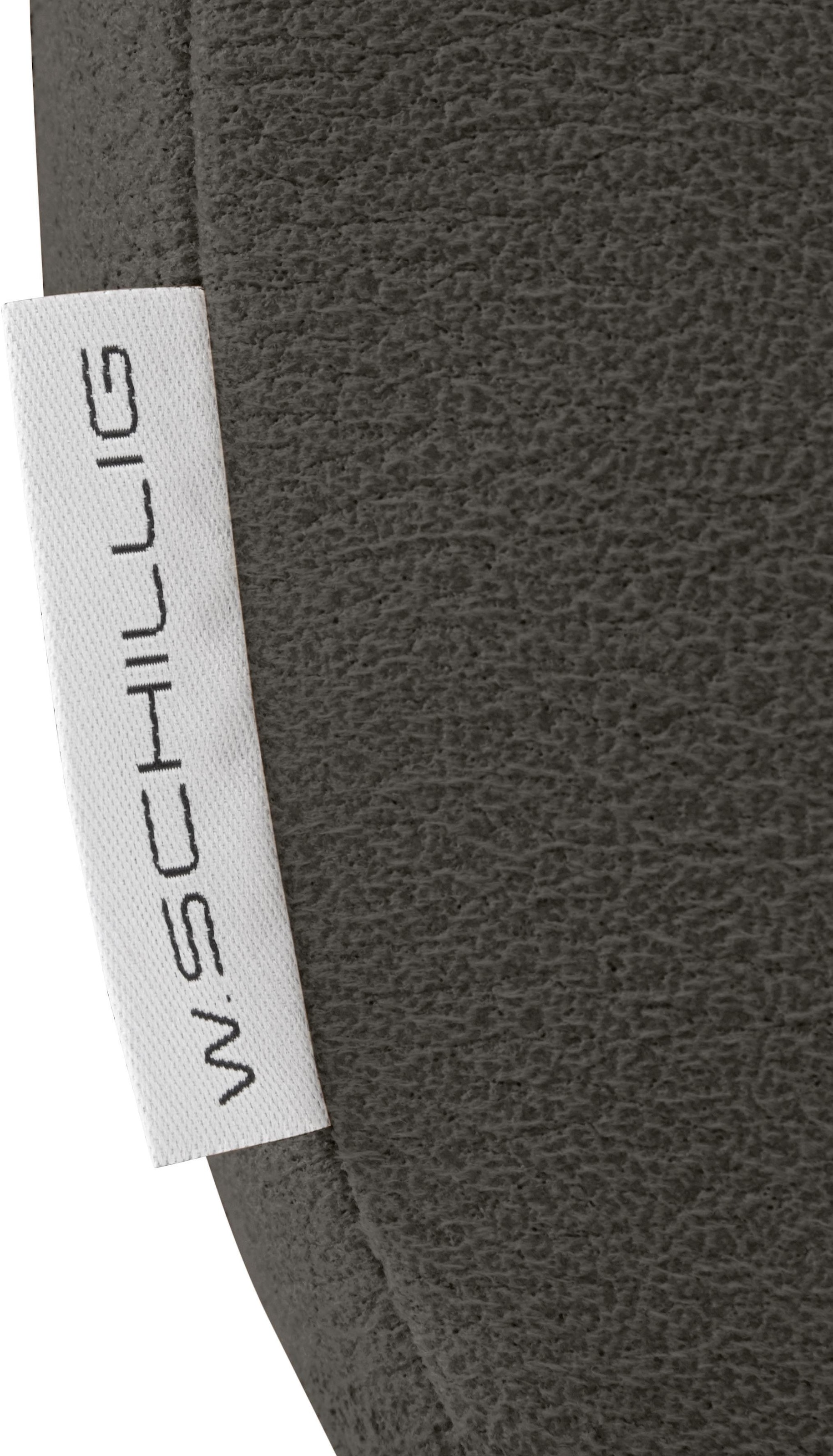 W.SCHILLIG 2-Sitzer »enjoy&MORE« mit Sitztiefenverstellung, Füße silber matt, Breite 202 cm