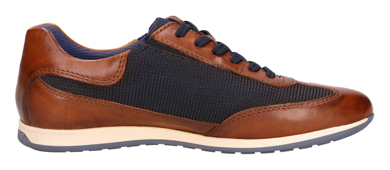 bugatti Sneaker  Schnürschuh, Freizeitschuh in Used Optik im Casual-Chic Design