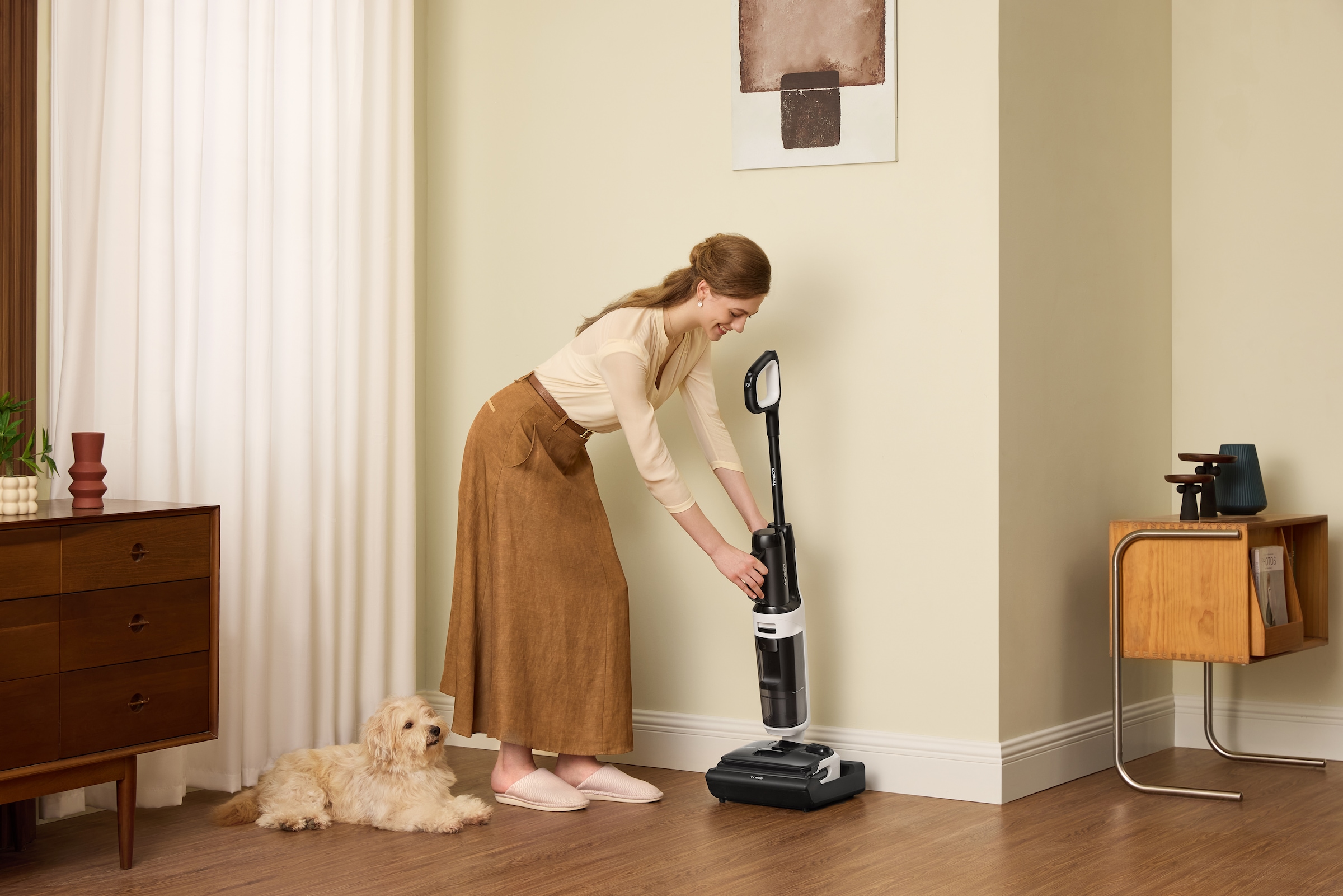 Tineco Nass-Trocken-Sauger »FLOOR ONE Switch i5 Stretch« Nass-Trocken-Sauger mit optionalem Handstaubsauger (inkl. Aufsätze)