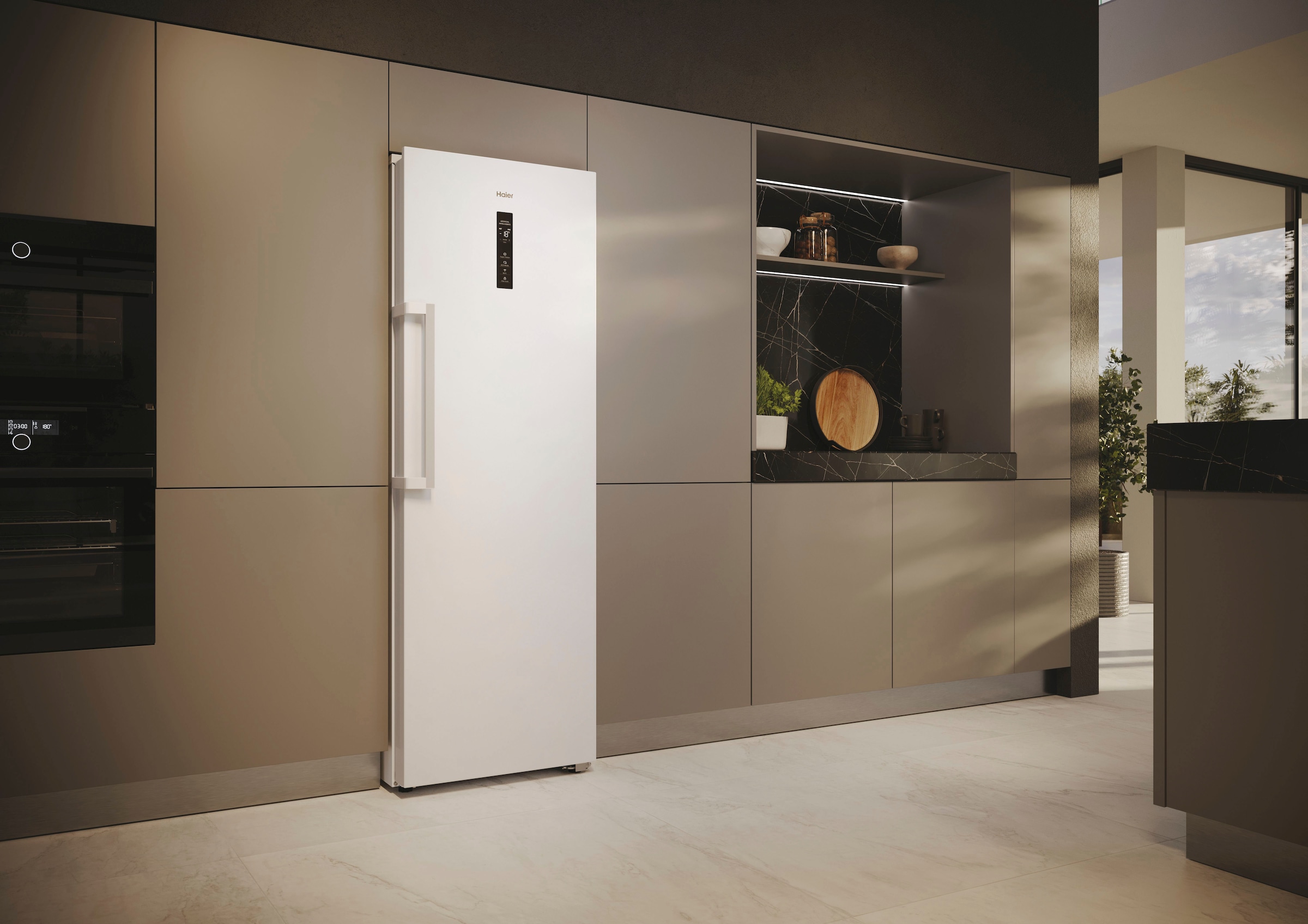Haier Gefrierschrank »H4F272WDH1«, 177,5 cm hoch, 60 cm breit, 178 cm hoch, 60 cm breit, no Frost, Twist Ice Maker