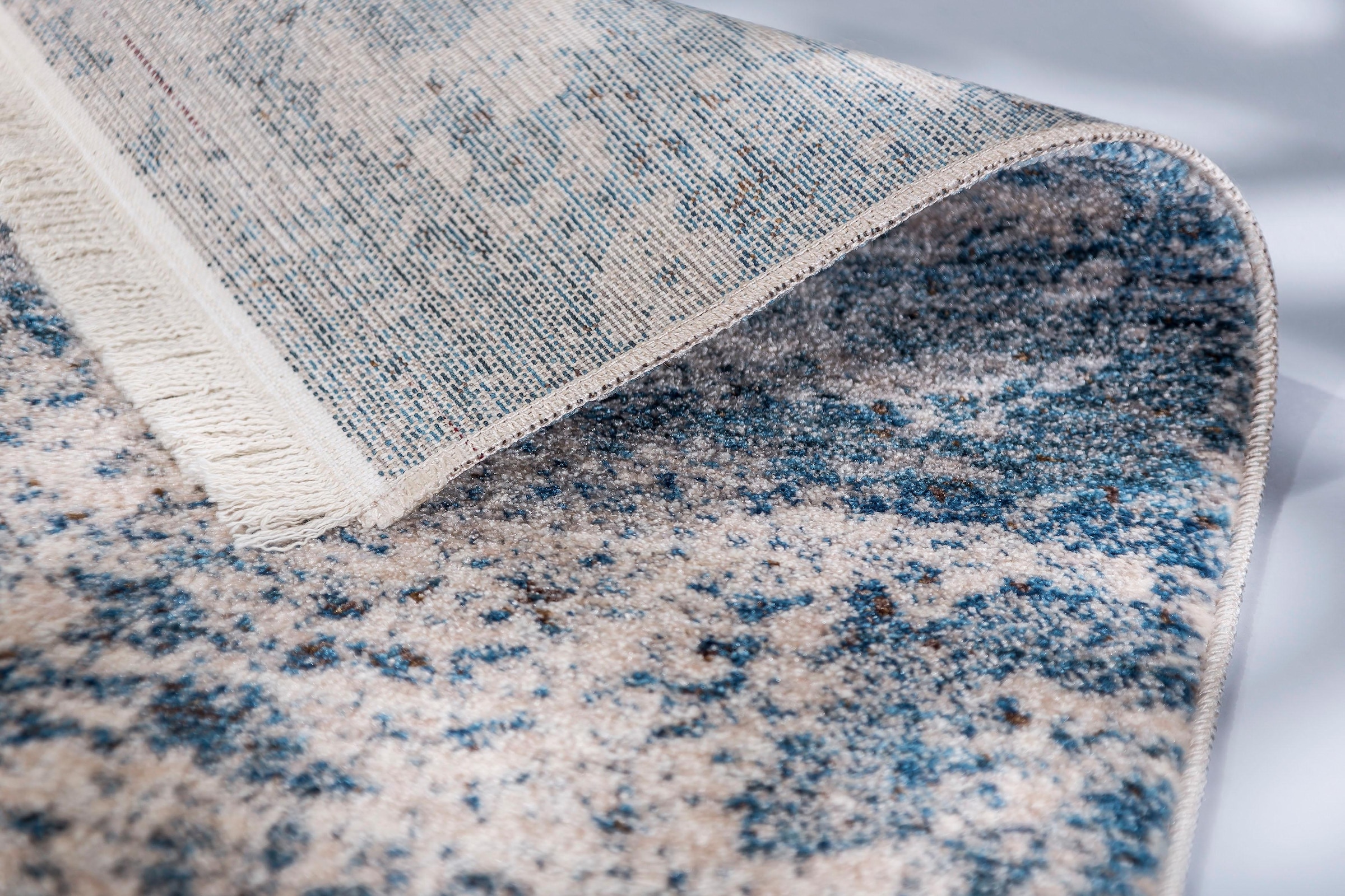 SCHÖNER WOHNEN-Kollektion Teppich »Mystik 191«, rechteckig, 7 mm Höhe, besonders weich durch Microfaser, Wohnzimmer