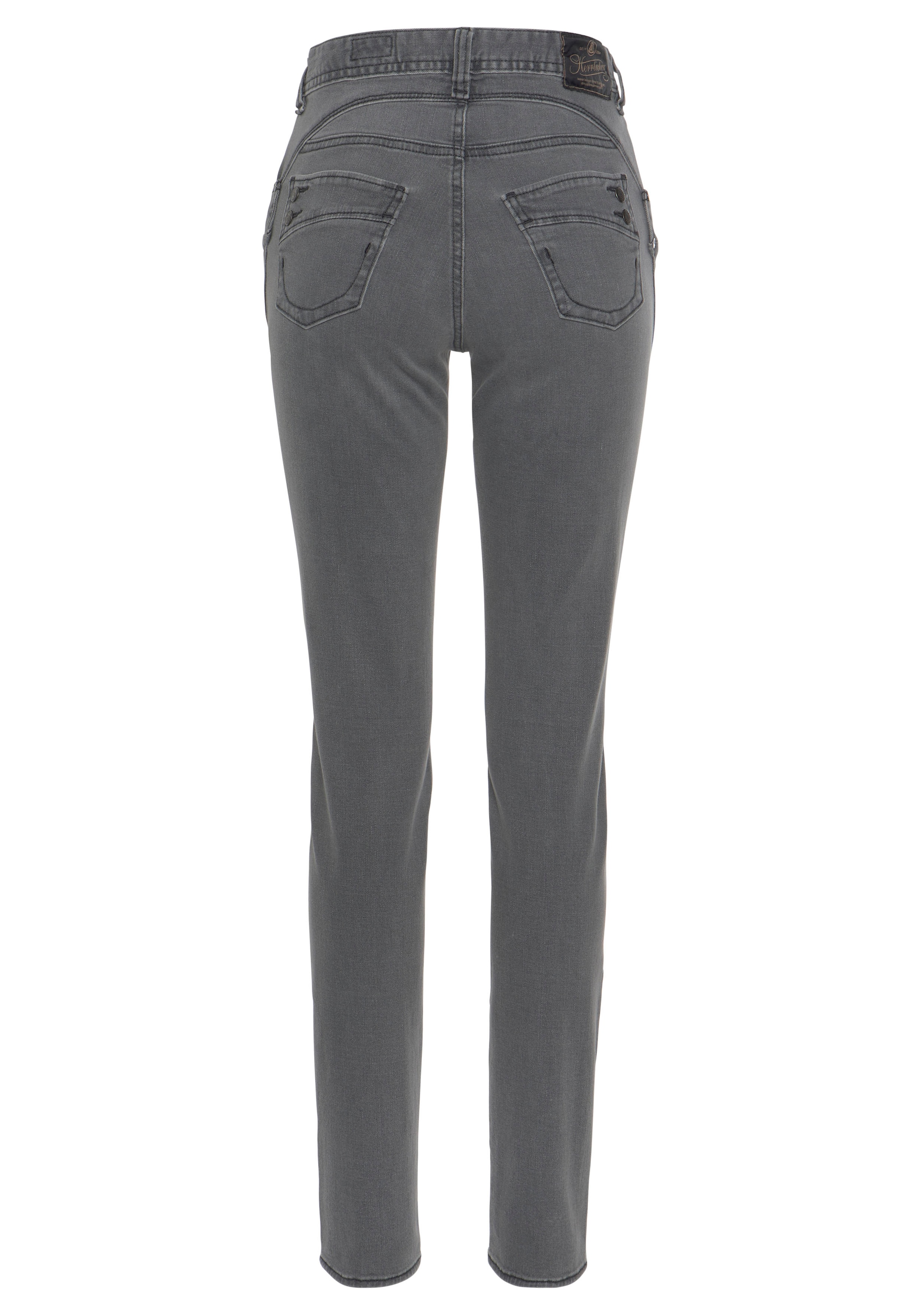 Herrlicher High-waist-Jeans »PIPER HI SLIM ORGANIC DENIM CASHMERE TOUCH«, umweltfreundlich dank Kitotex Technologie