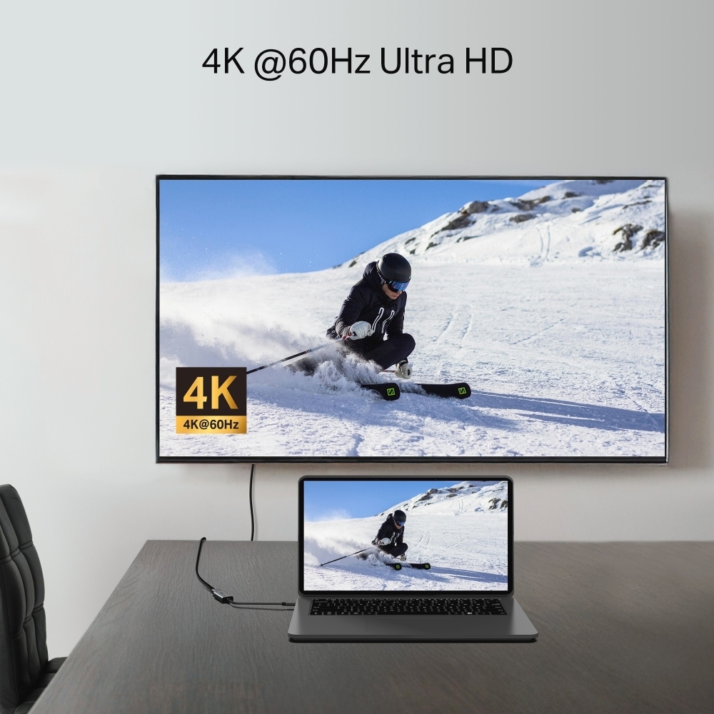 TP-Link USB-Adapter »UA520C USB Type-C zu HDMI« USB-C zu HDMI 10 cm