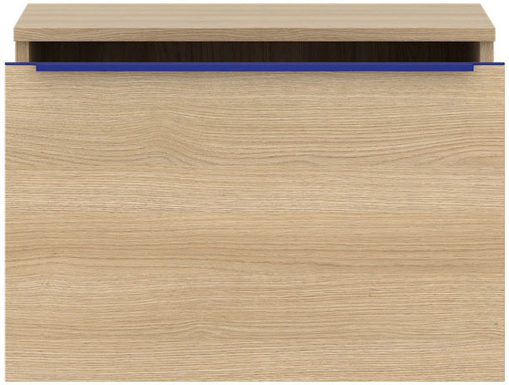 TOM TAILOR HOME Nachtkommode »COLOR PUZZLE 1 Schublade mit farbigem Griff« Nachtkommode mit einer großen Schublade