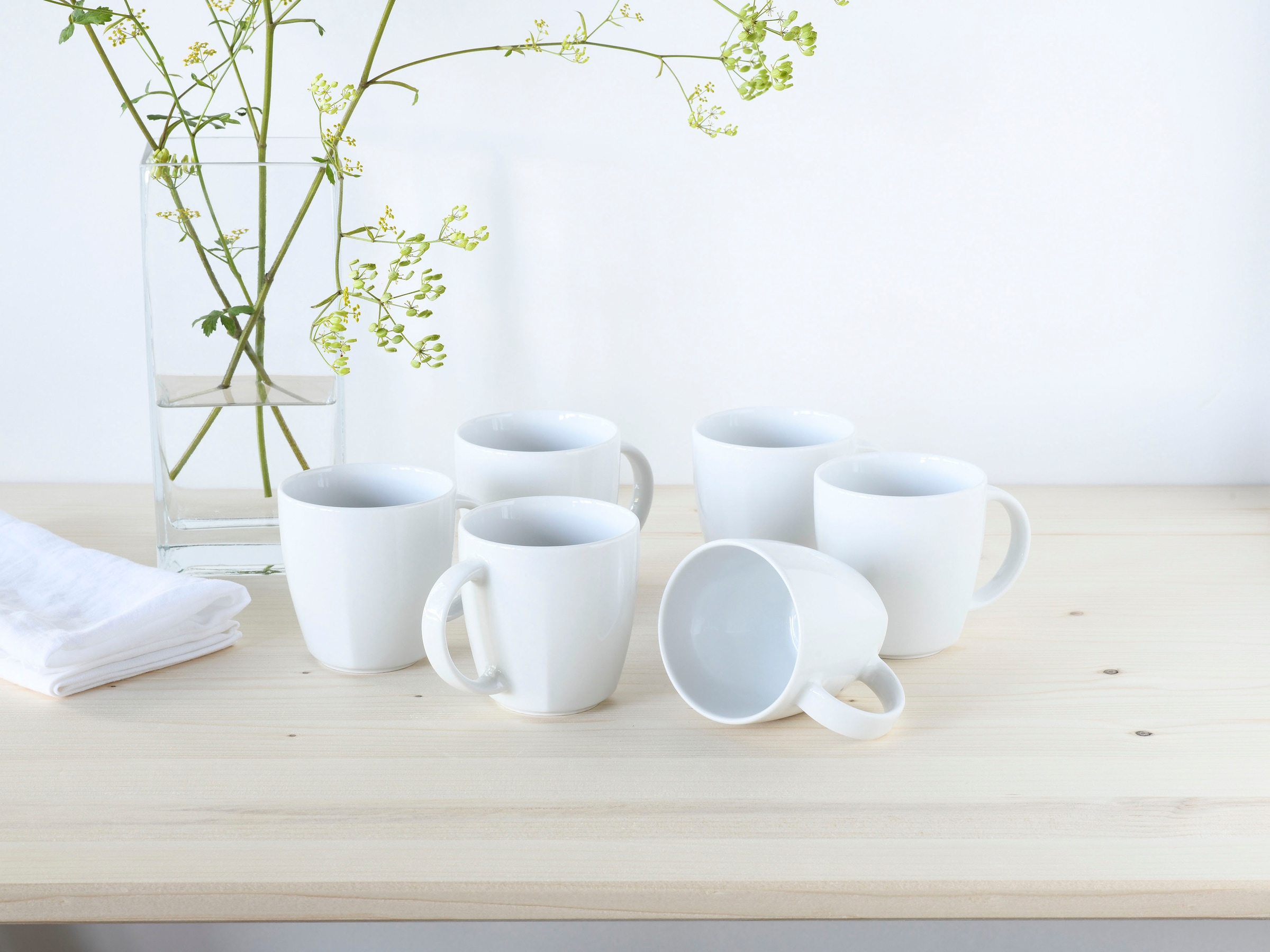 CreaTable Becher »Victoria«, (Set, 6 tlg.), 300 ml, 6-teilig