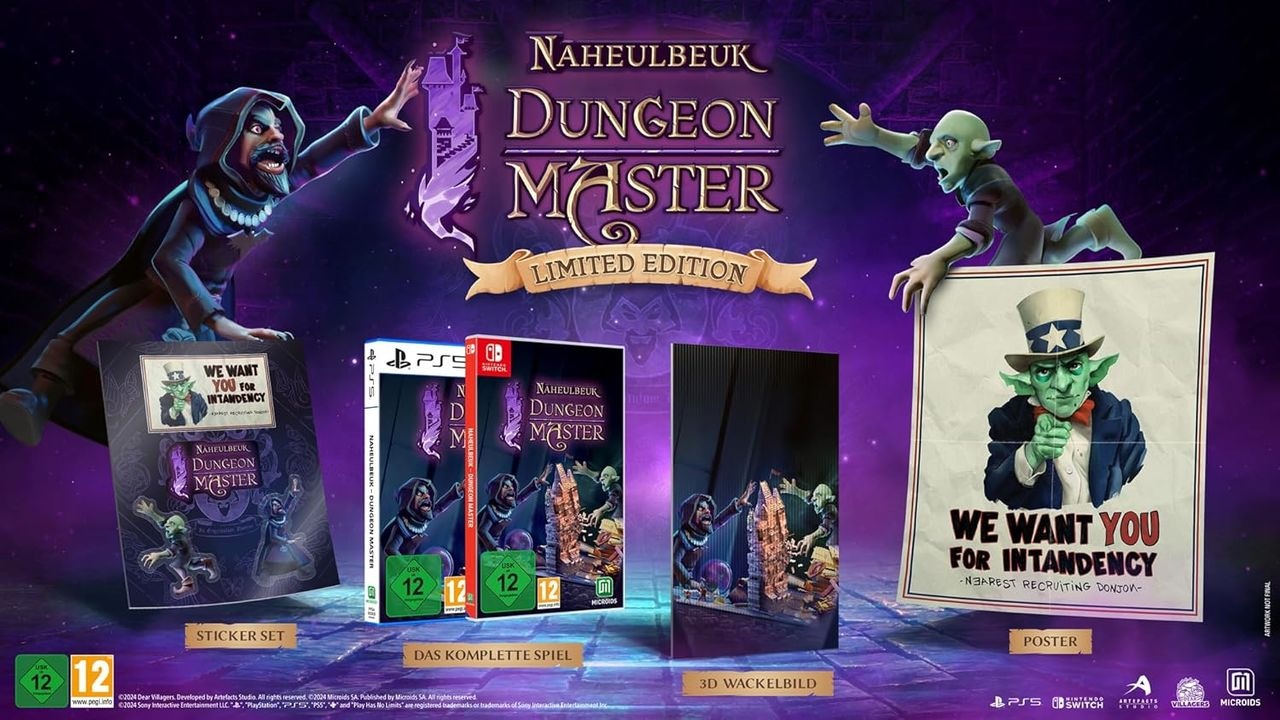 Astragon Spielesoftware »Naheulbeuk Dungeon Master - Limited Edition«, PlayStation 5