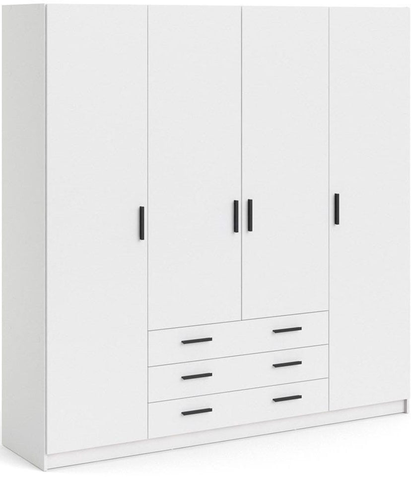 INOSIGN Kleiderschrank »Sprint Drehtürenschrank, Aufbewahrung Kasten Schrank Stauraum«, Breite 98,5/147 oder 195,5 cm, je mit Einlegeböden und Kleiderstange