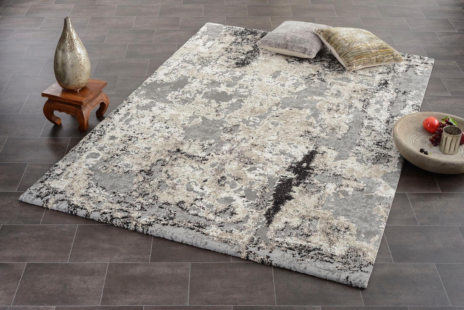 OCI DIE TEPPICHMARKE Teppich "Juwel Liray" rechteckig 20 mm Höhe Kurzflor, günstig online kaufen