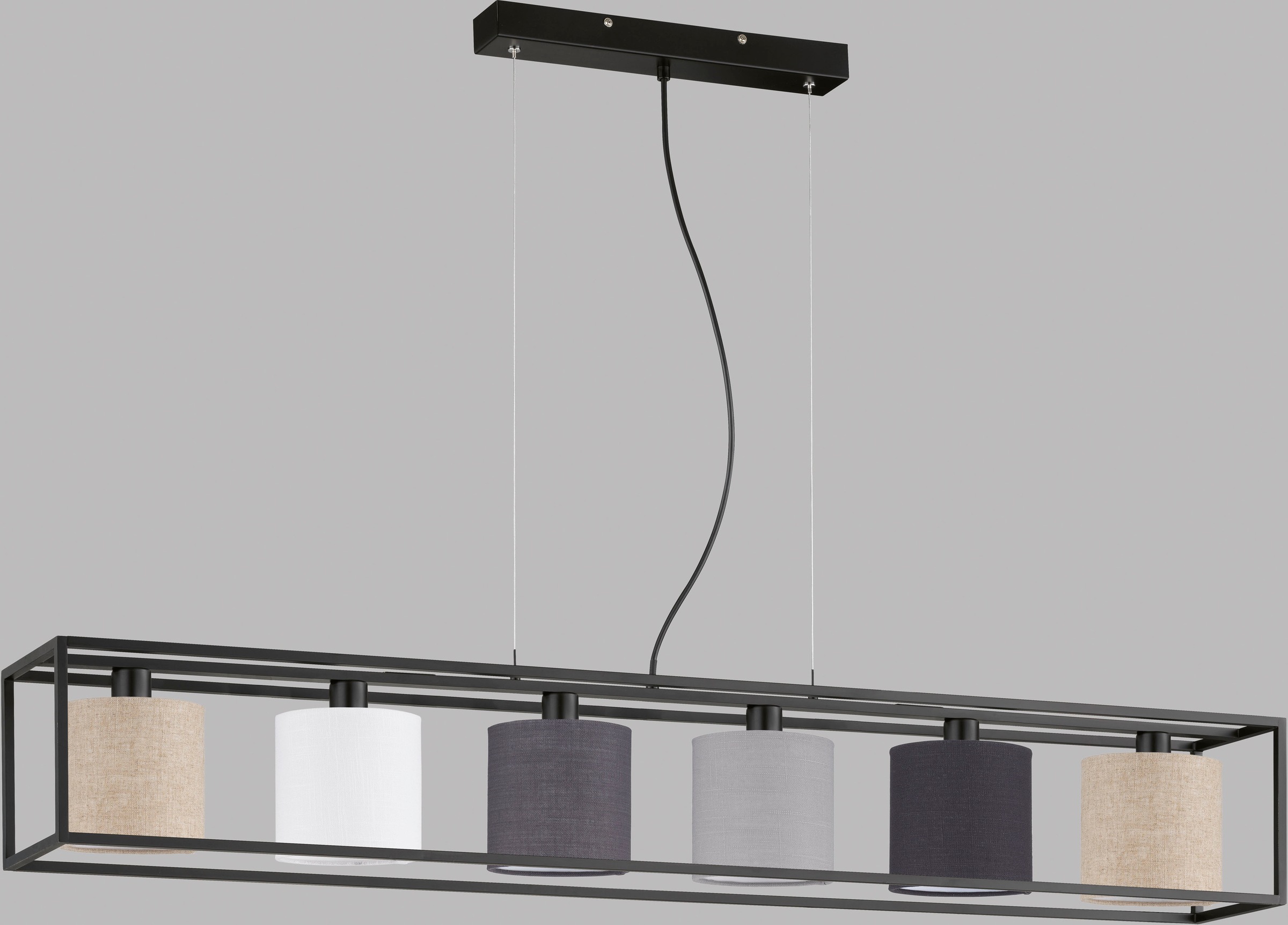 FISCHER & HONSEL Pendelleuchte »Isko« E14 1 Stk. höheneinstellbar günstig online kaufen