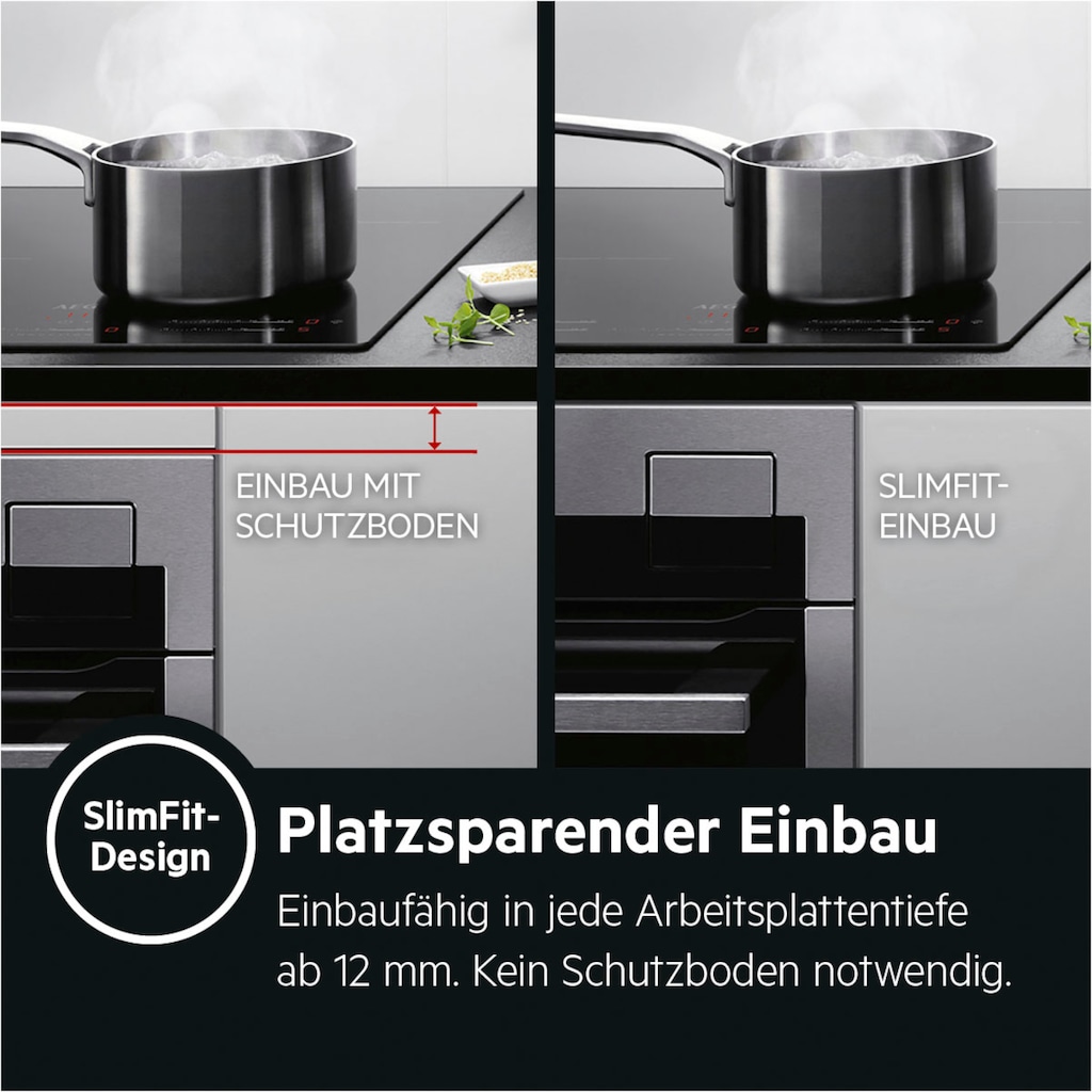 AEG Induktions-Kochfeld »IKB6431AXB«, IKB6431AXB, mit Hob²Hood - Funktion