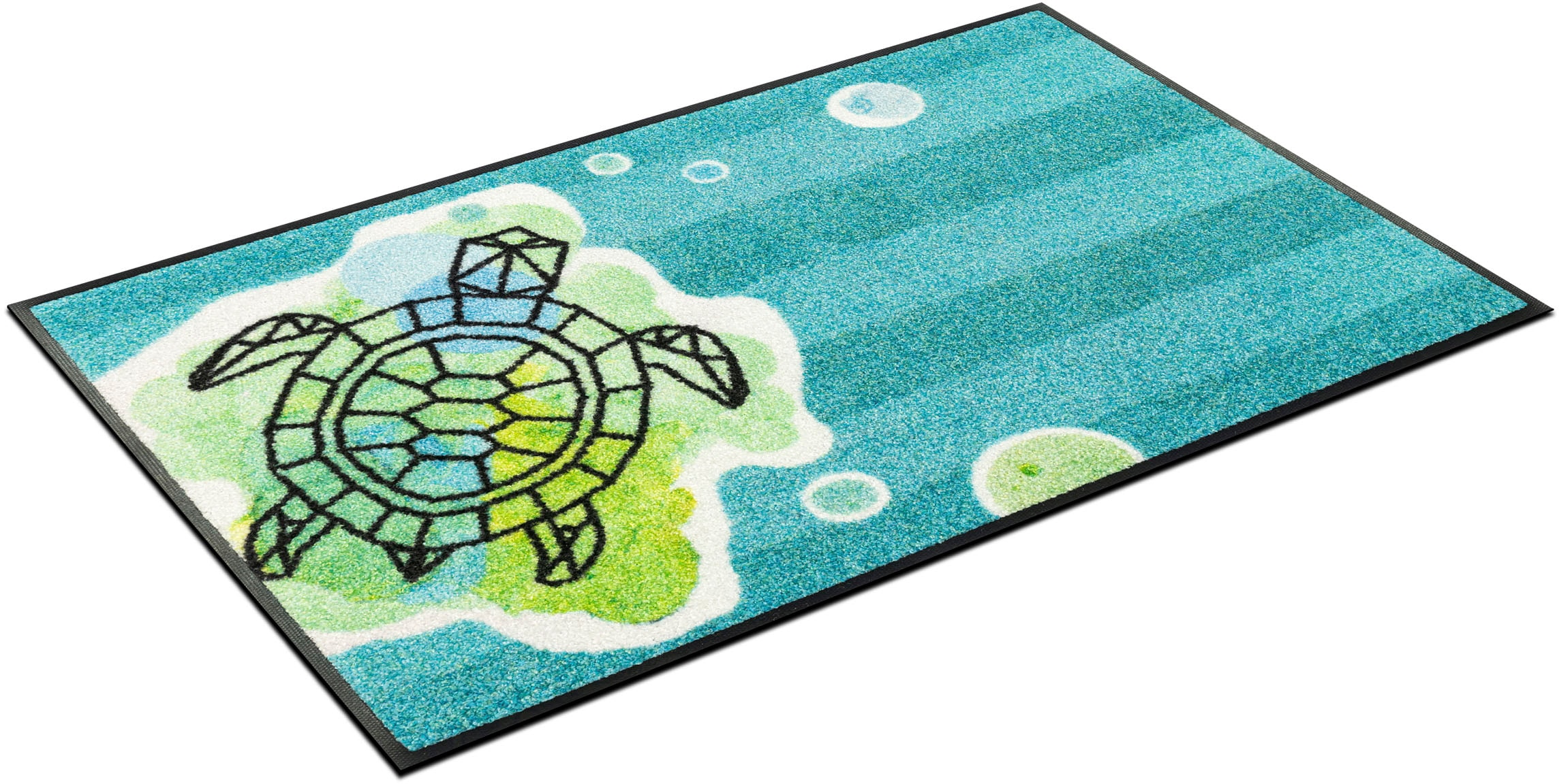wash+dry by Kleen-Tex Fußmatte »Turtle Splash«, rechteckig