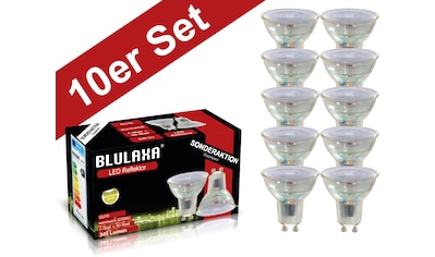 BLULAXA LED-Leuchtmittel »Retro Multi«, GU10, 10 St., Warmweiß, 10er-Set,... kaufen