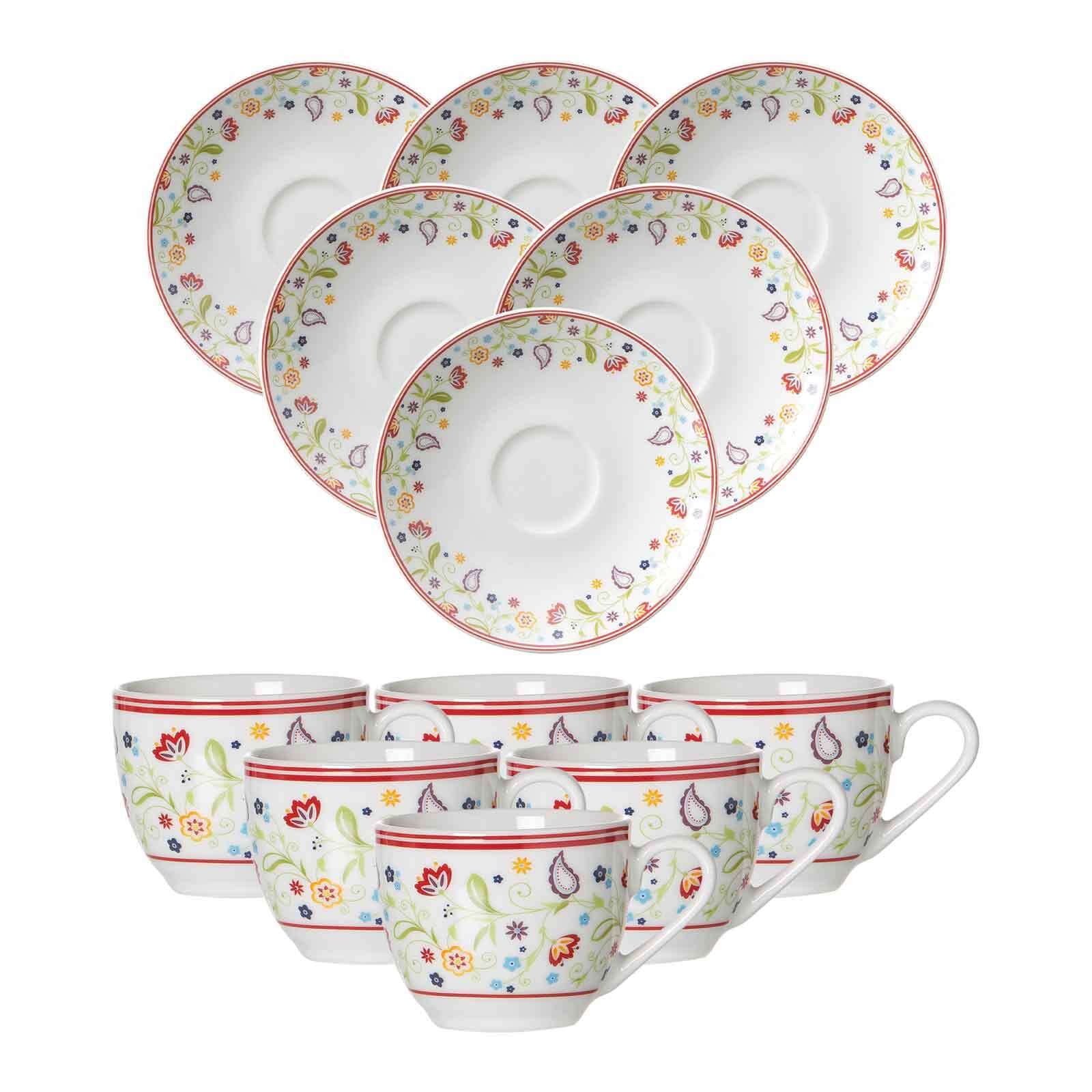 Ritzenhoff & Breker Tasse »Espressotassen mit Untertassen Shanti 80 ml 6er günstig online kaufen
