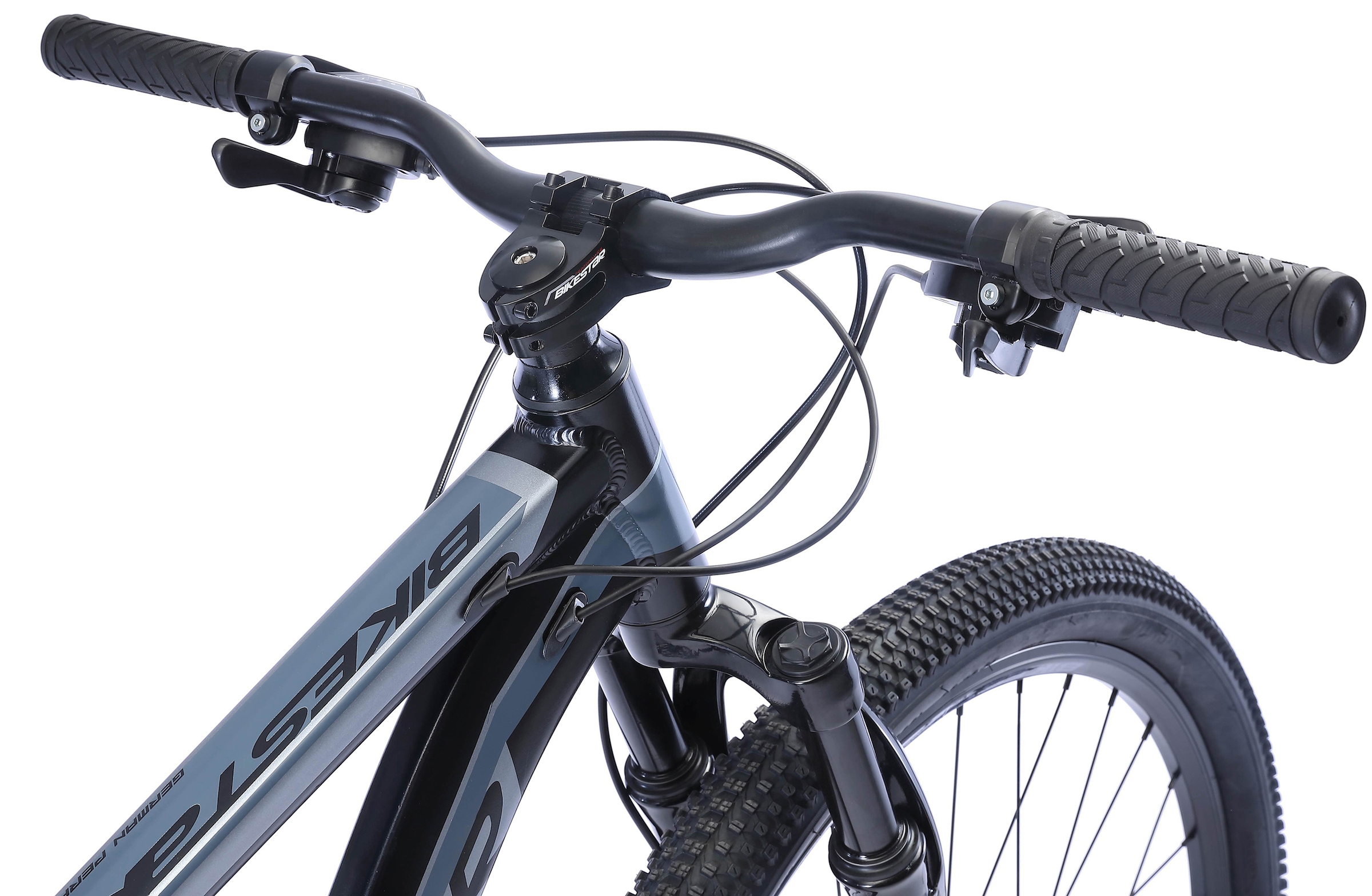 Bikestar Mountainbike, 21 Gang, Shimano, RD-TY300 Schaltwerk, Kettenschaltung, für Damen und Herren, Kettenschaltung