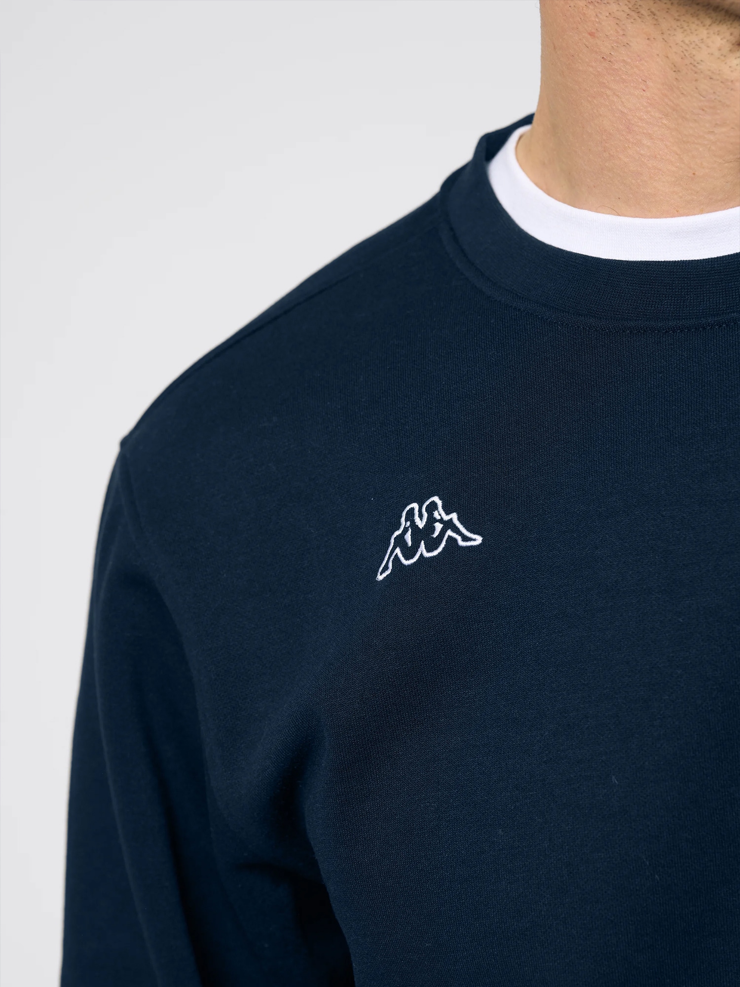 Kappa Rundhalspullover »Kappa sweatshirt Logo Trullo«