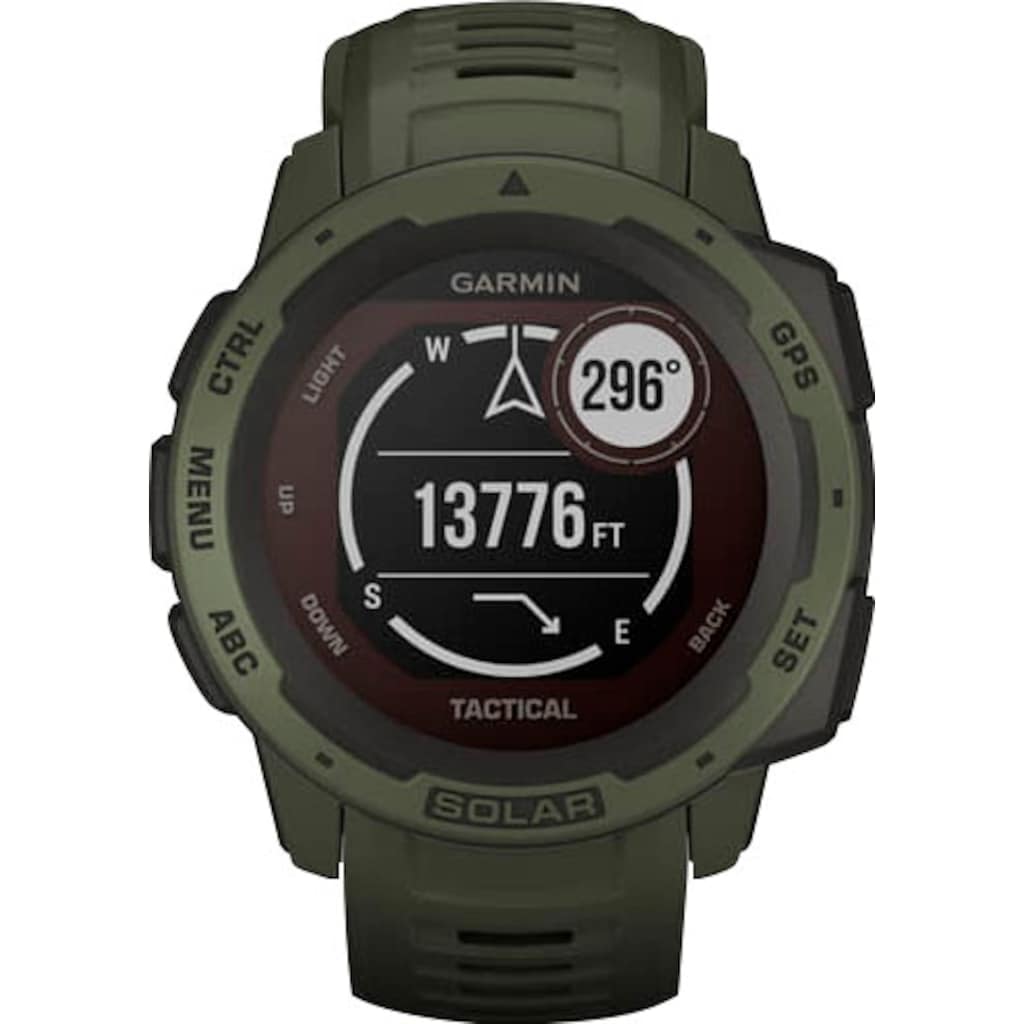 Garmin Smartwatch »Instinct Solar Tactical Edition«