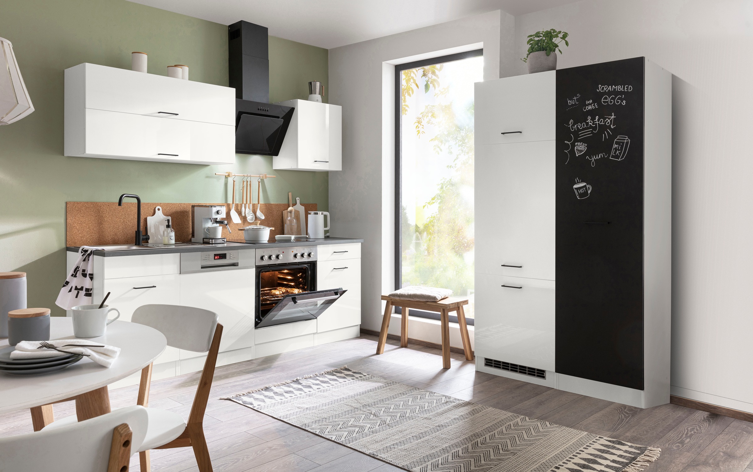 KOCHSTATION Küchenzeile »KS-Trier«, ohne E-Geräte, Breite 330 cm günstig online kaufen