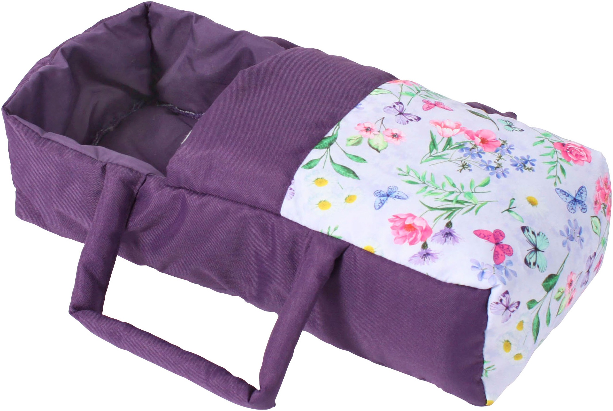 CHIC2000 Kombi-Puppenwagen »Leni, Flowers lila«