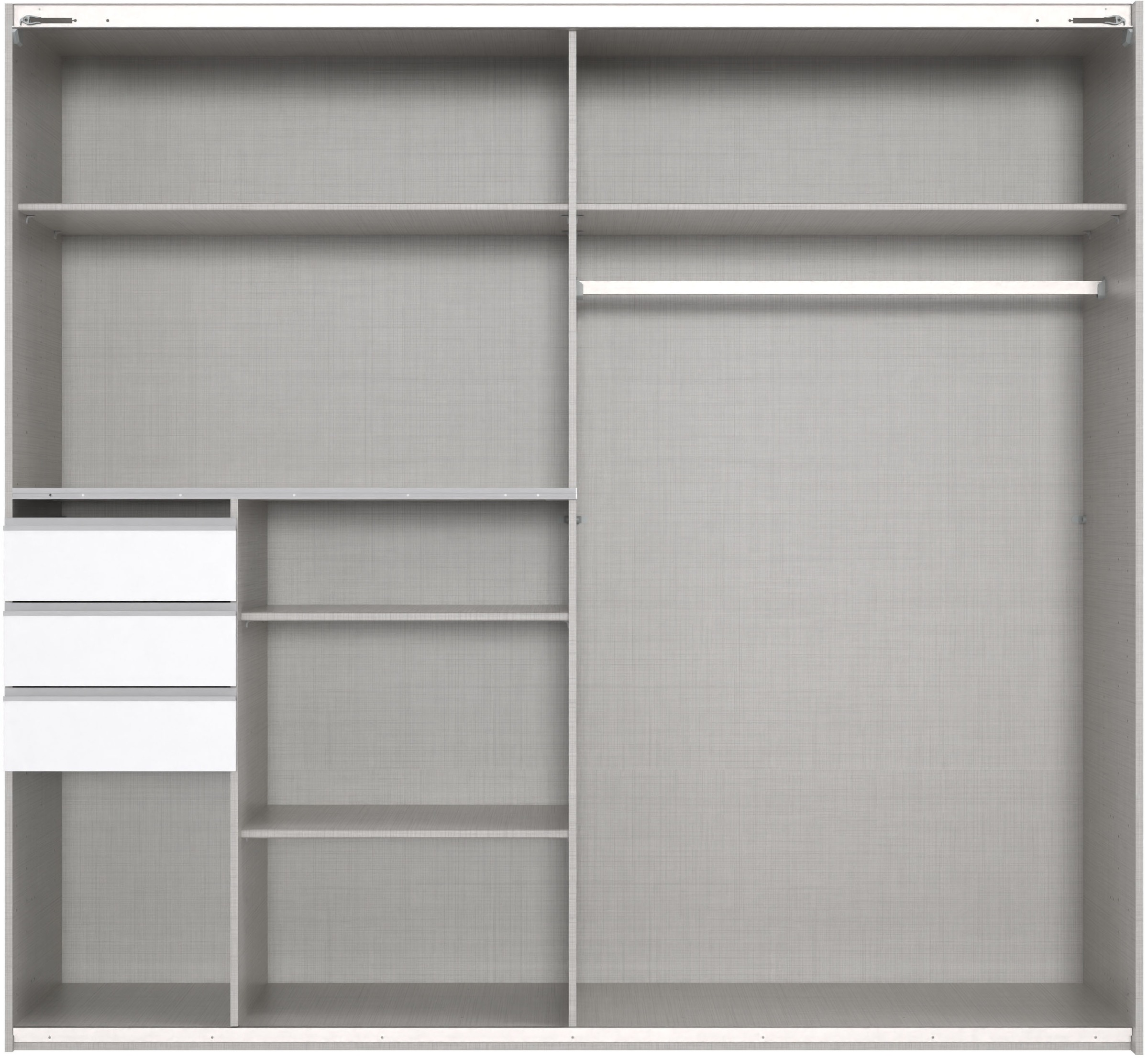 Wimex Schwebetürenschrank »Saigon«, mit Spiegeltür, 2 Türen, 225cm breit