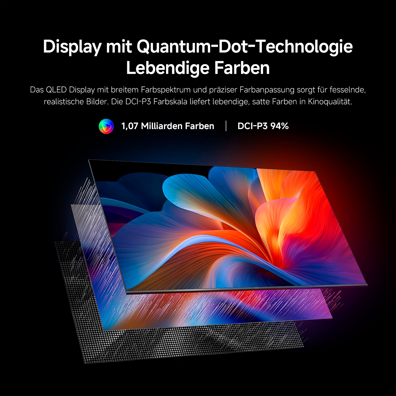 Xiaomi QLED-Fernseher »L75MB-APEU« 189 cm/75 ″ Smart-TV Xiaomi TV A Pro 75 (2026)
