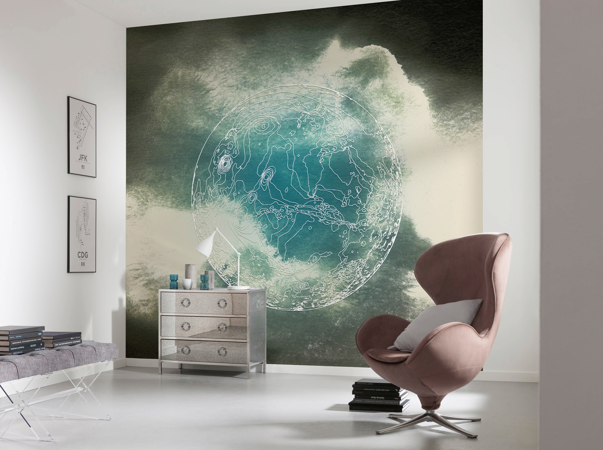 Komar Vliestapete »Surreal Planet«, 300x280 cm (Breite x Höhe) günstig online kaufen